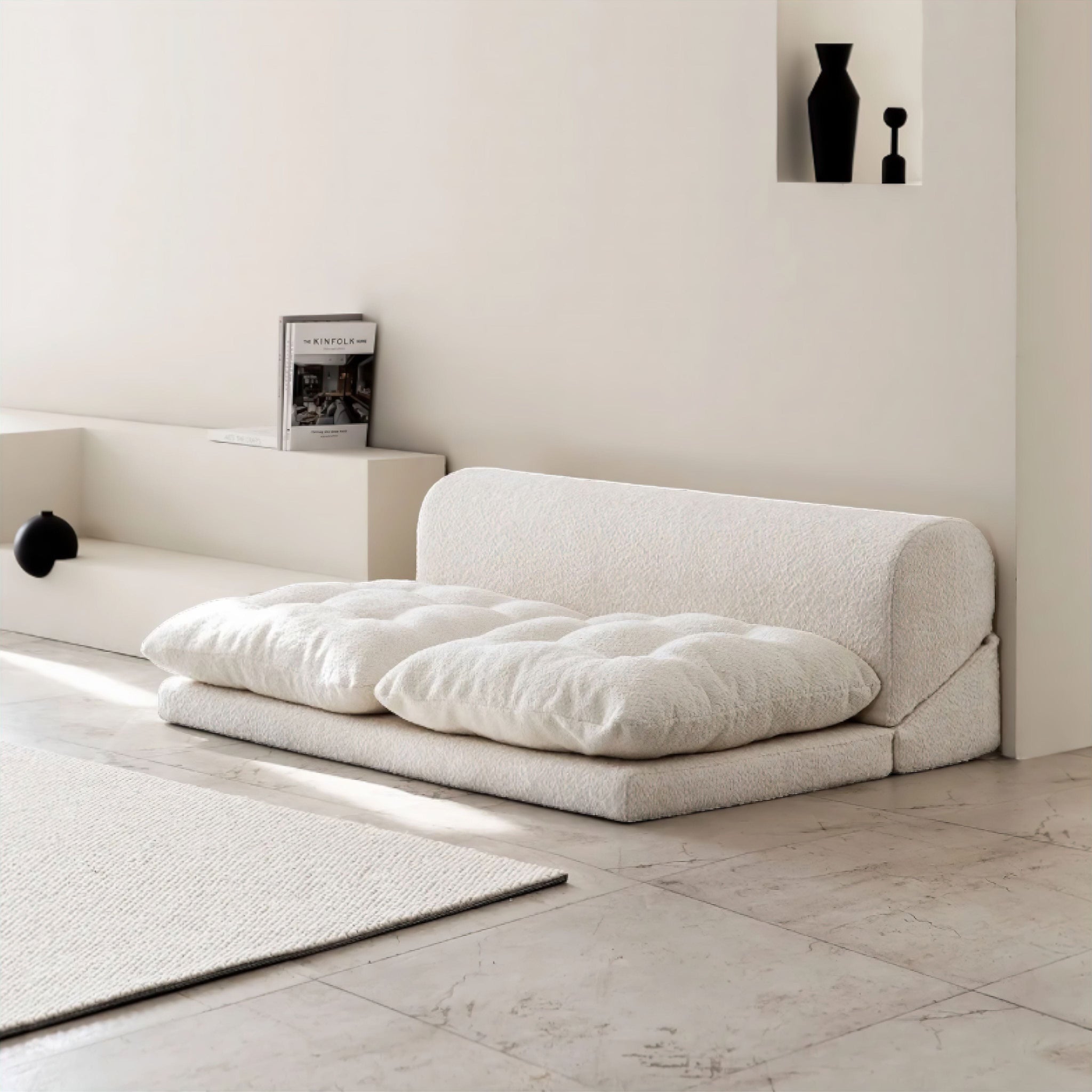 Manon Low Lounger Sofa Sofa Off White Double Seater Module 