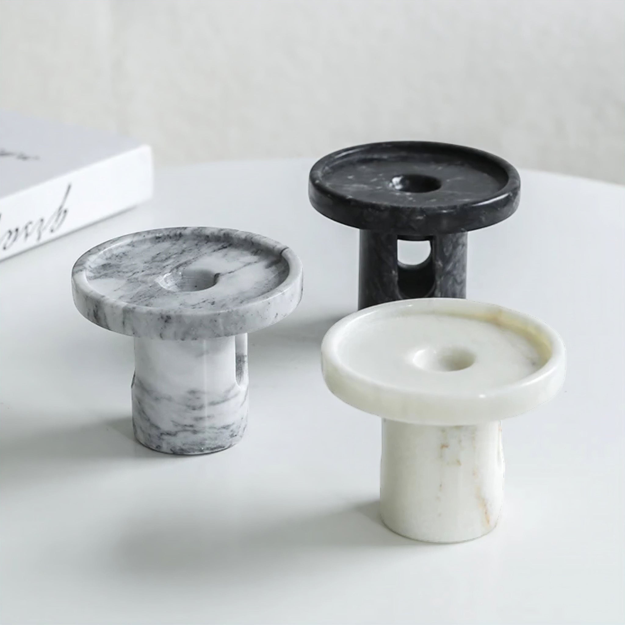 Elegant Marble Essential Oil Burner