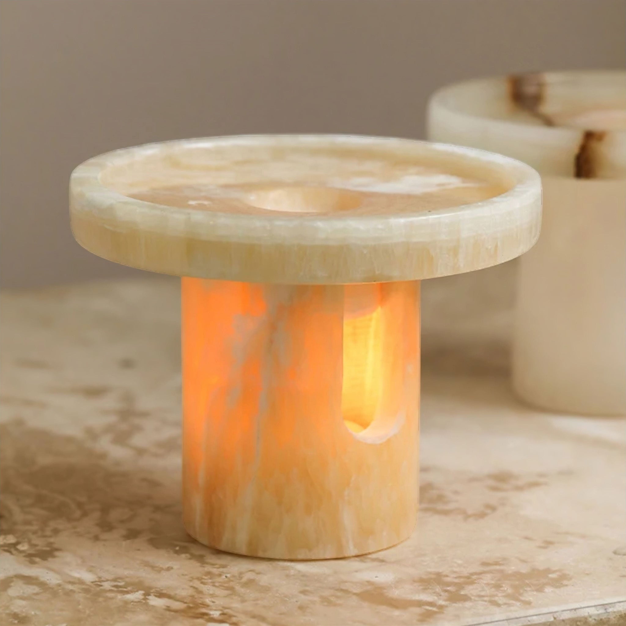 Elegant Marble Essential Oil Burner