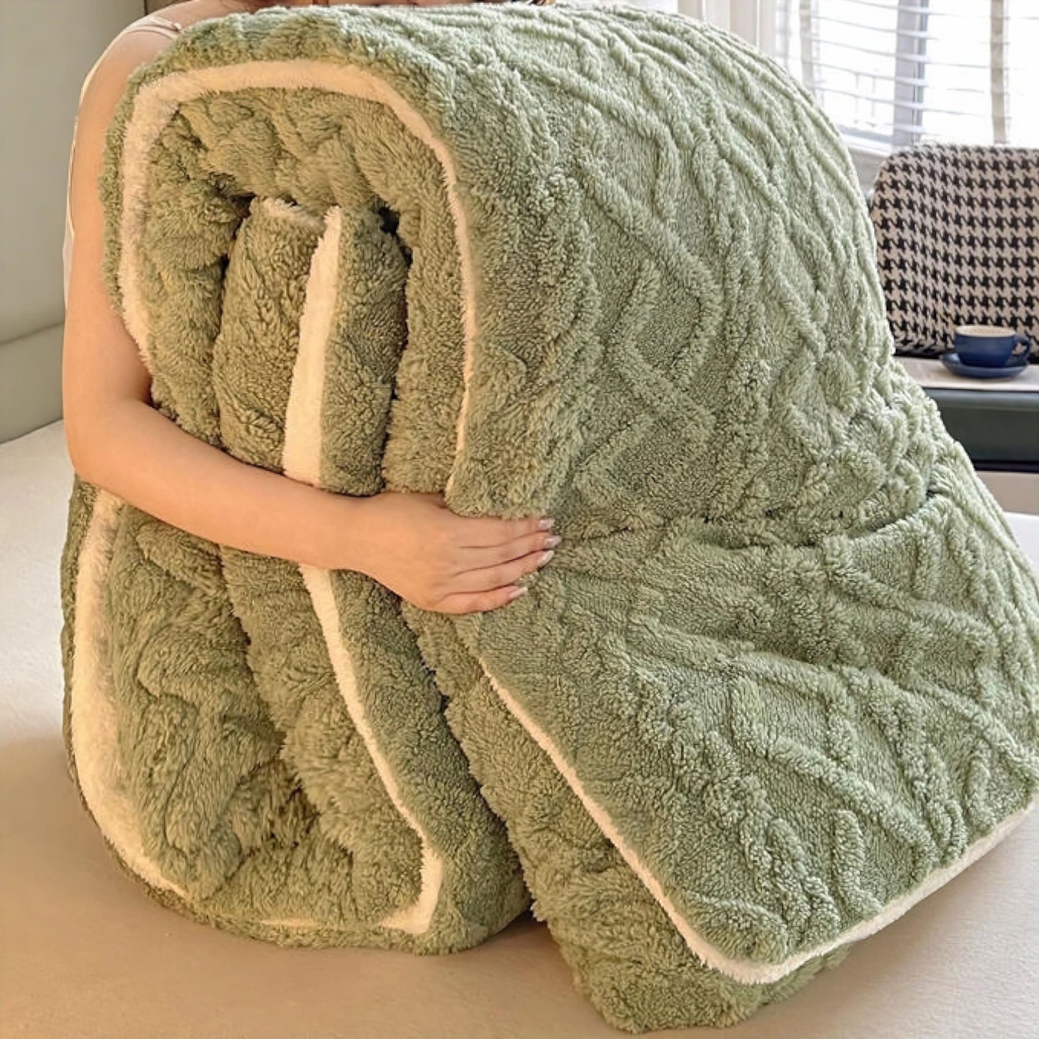 Soft and Warm Marcella Ultra Thick Blanket | Victoria Queen
