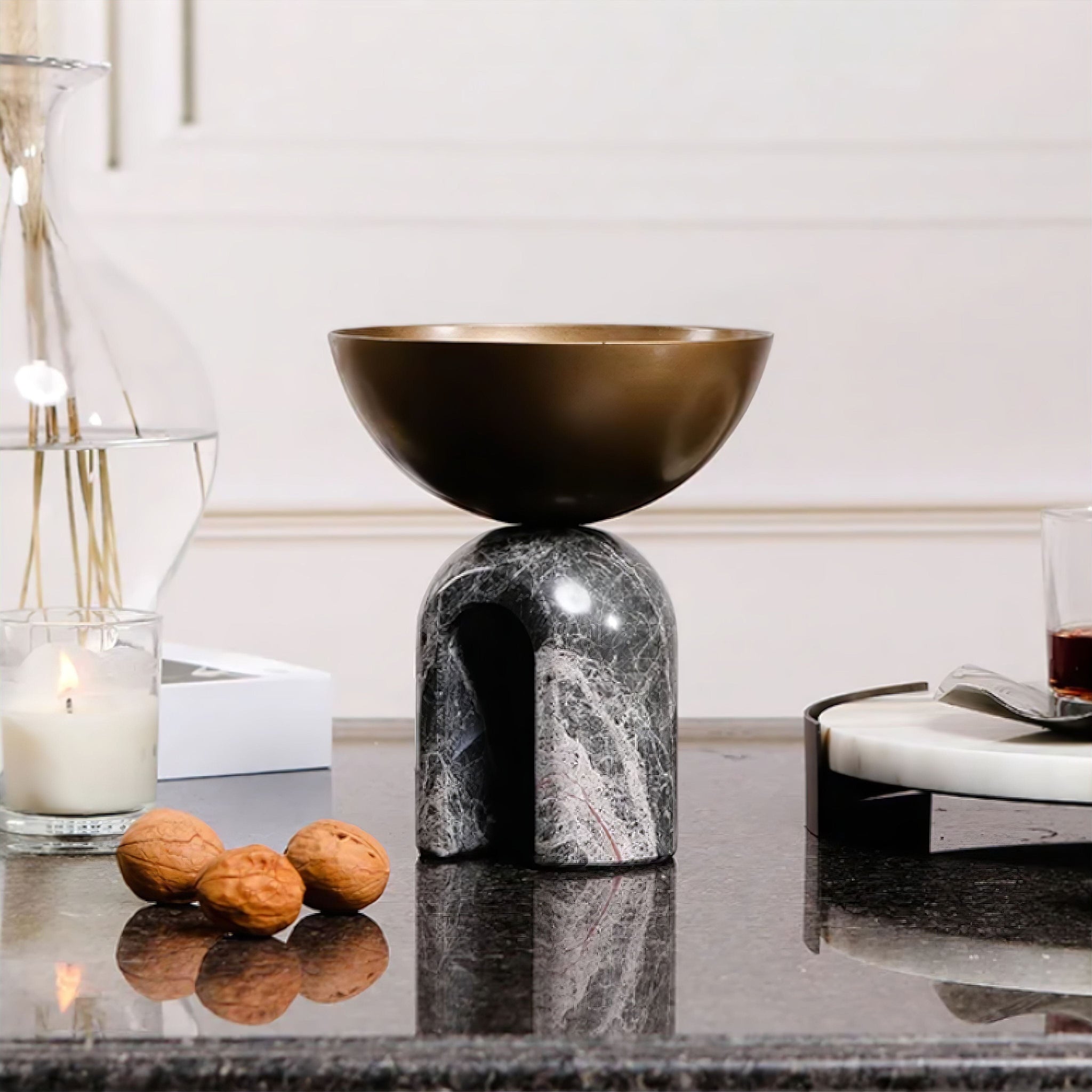 Marguerite Travertine Tray (JS) image and variant added 