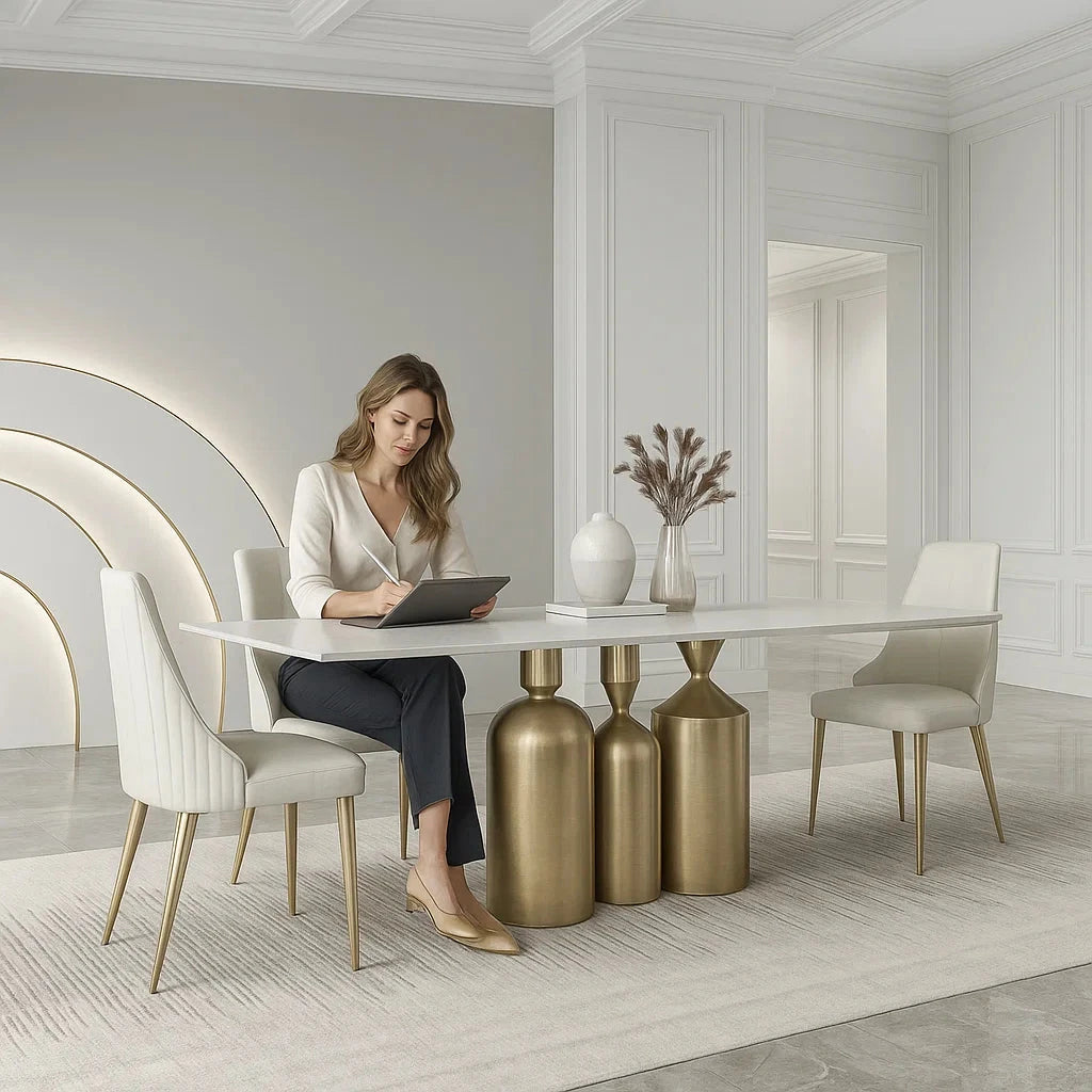 Marina Slate Dining Table 