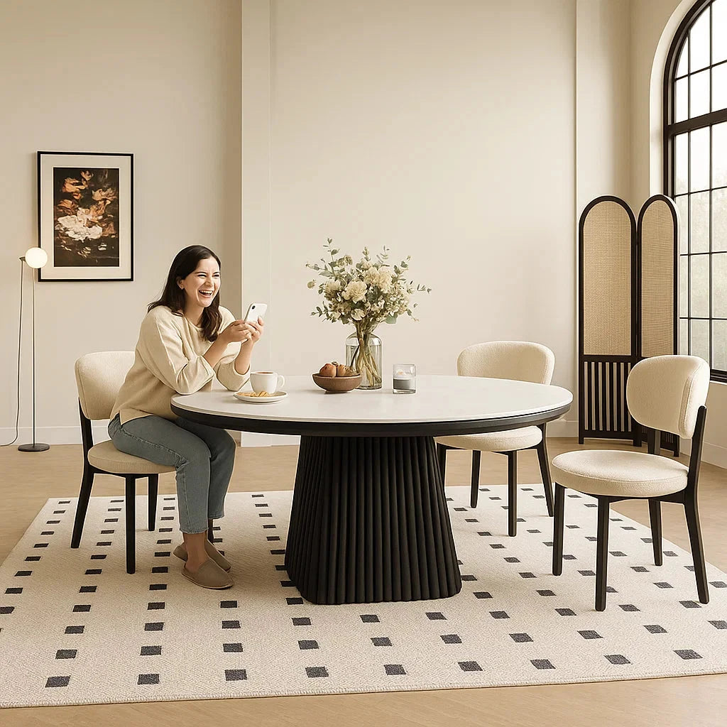 Massimo Slate Dining Table 