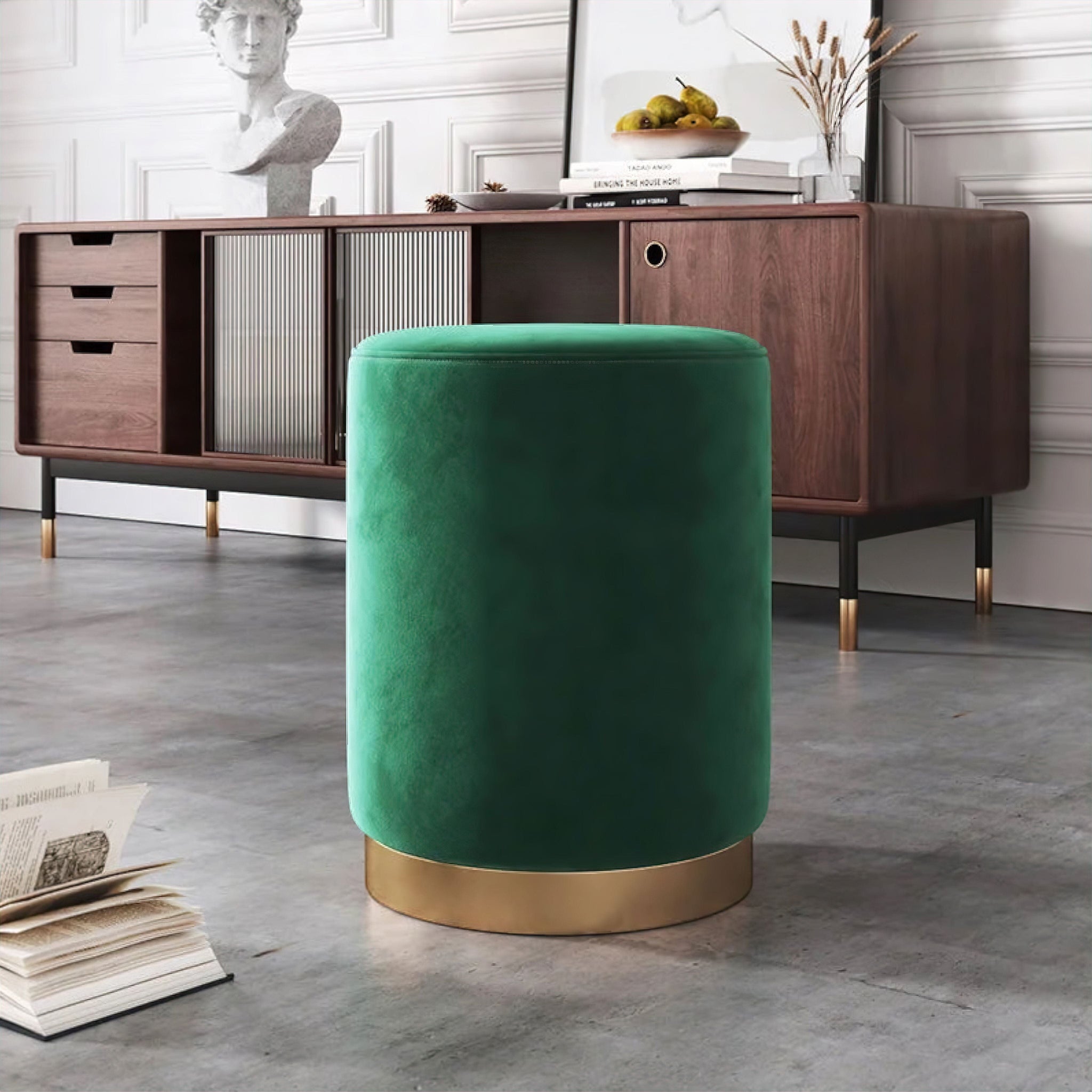 Mauro Stool Emerald Green 
