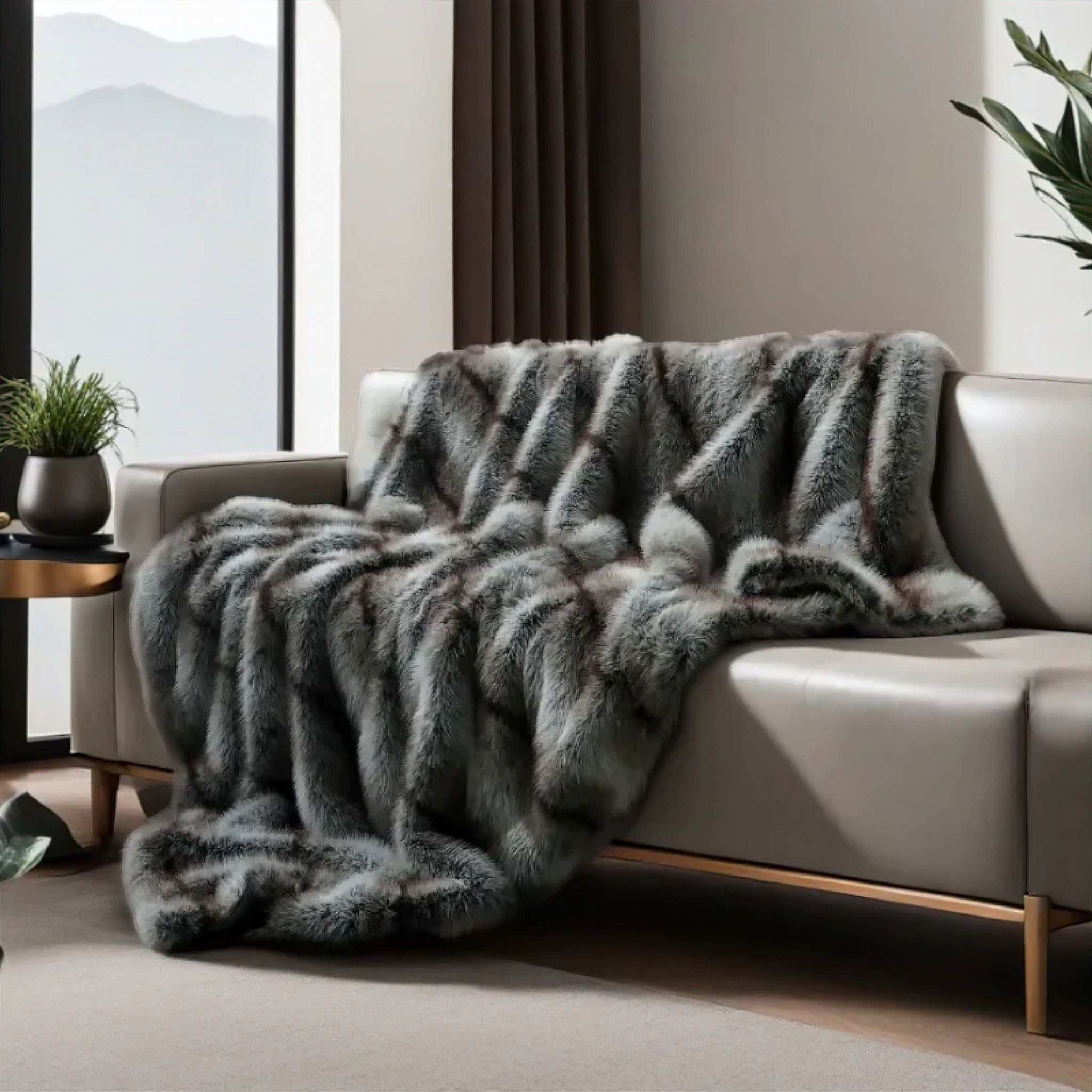 Maximilian Fur Blanket 