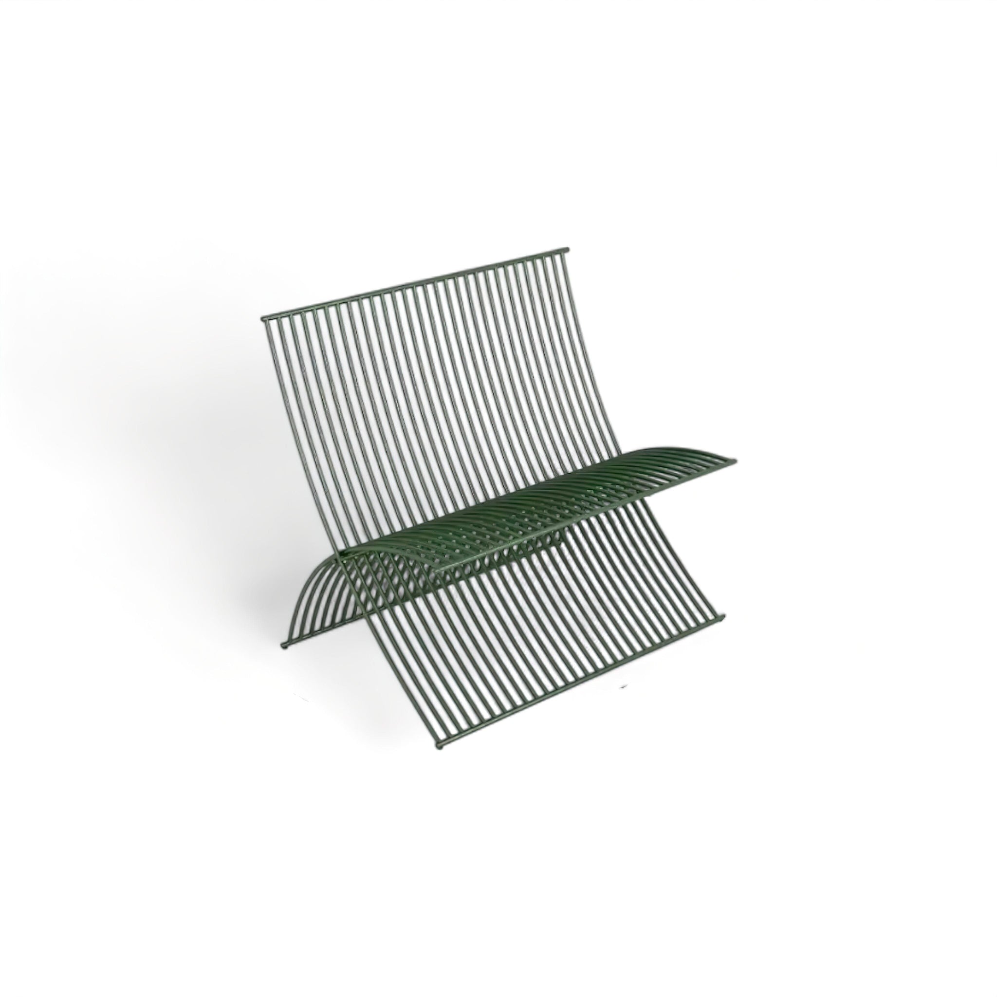 Michel Outdoor Set (JS) Green 3-Person Chair 