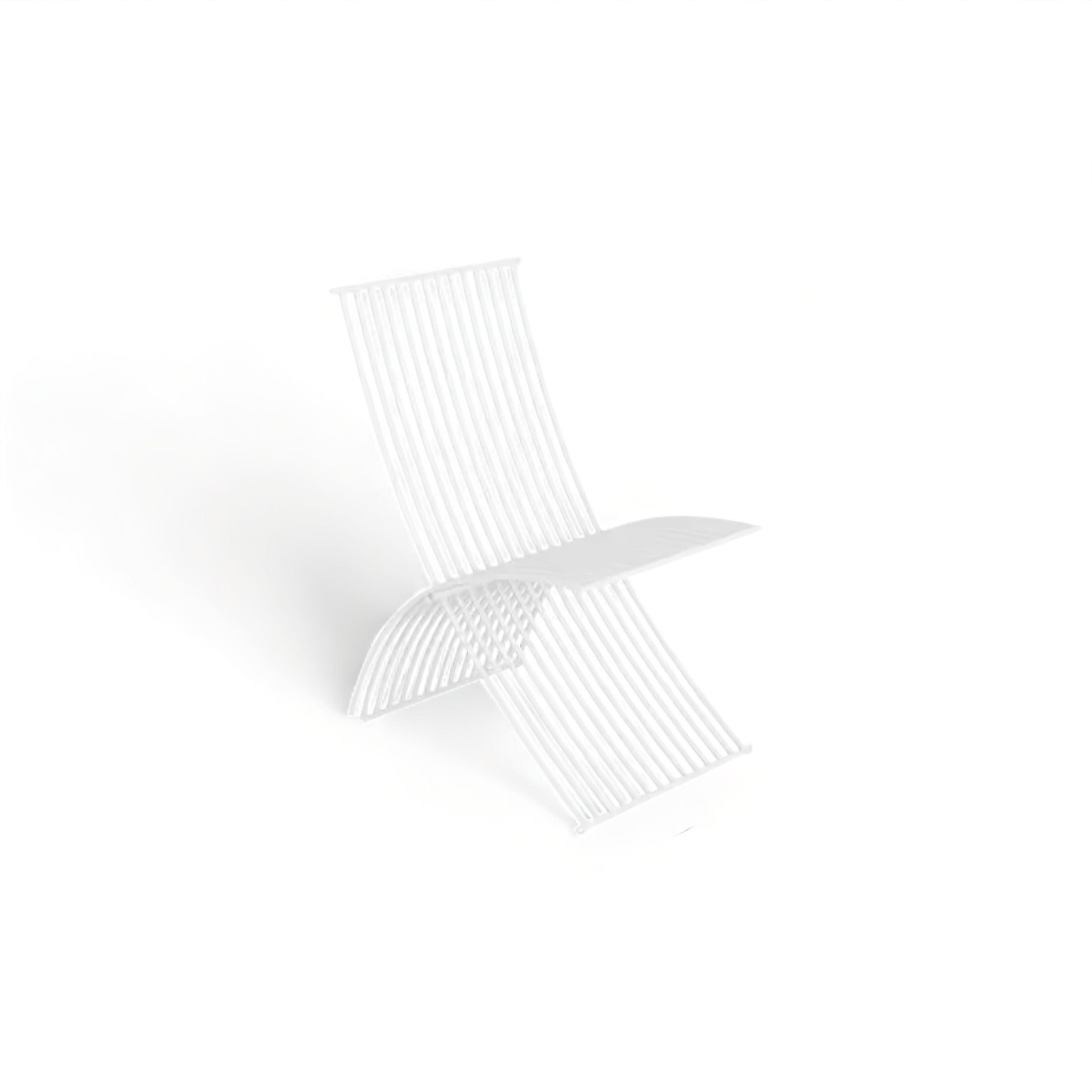Michel Outdoor Set (JS) White Single Chair 