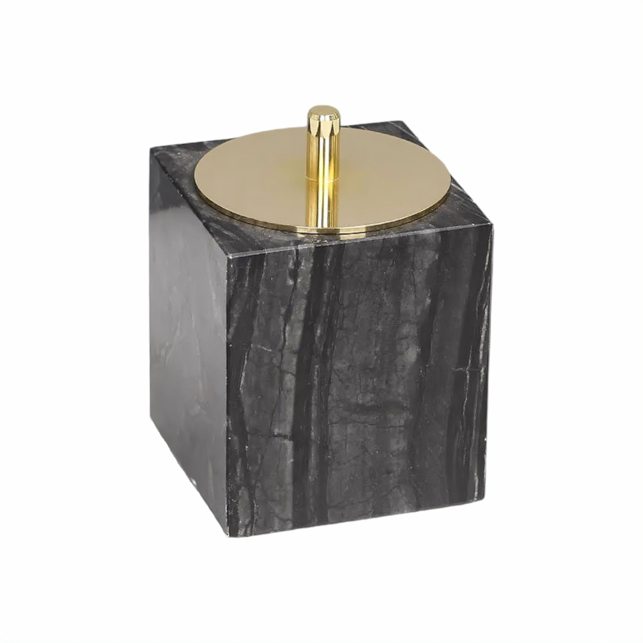 Midnight Bathroom Accessories Collection Cotton Swab Box (square) 