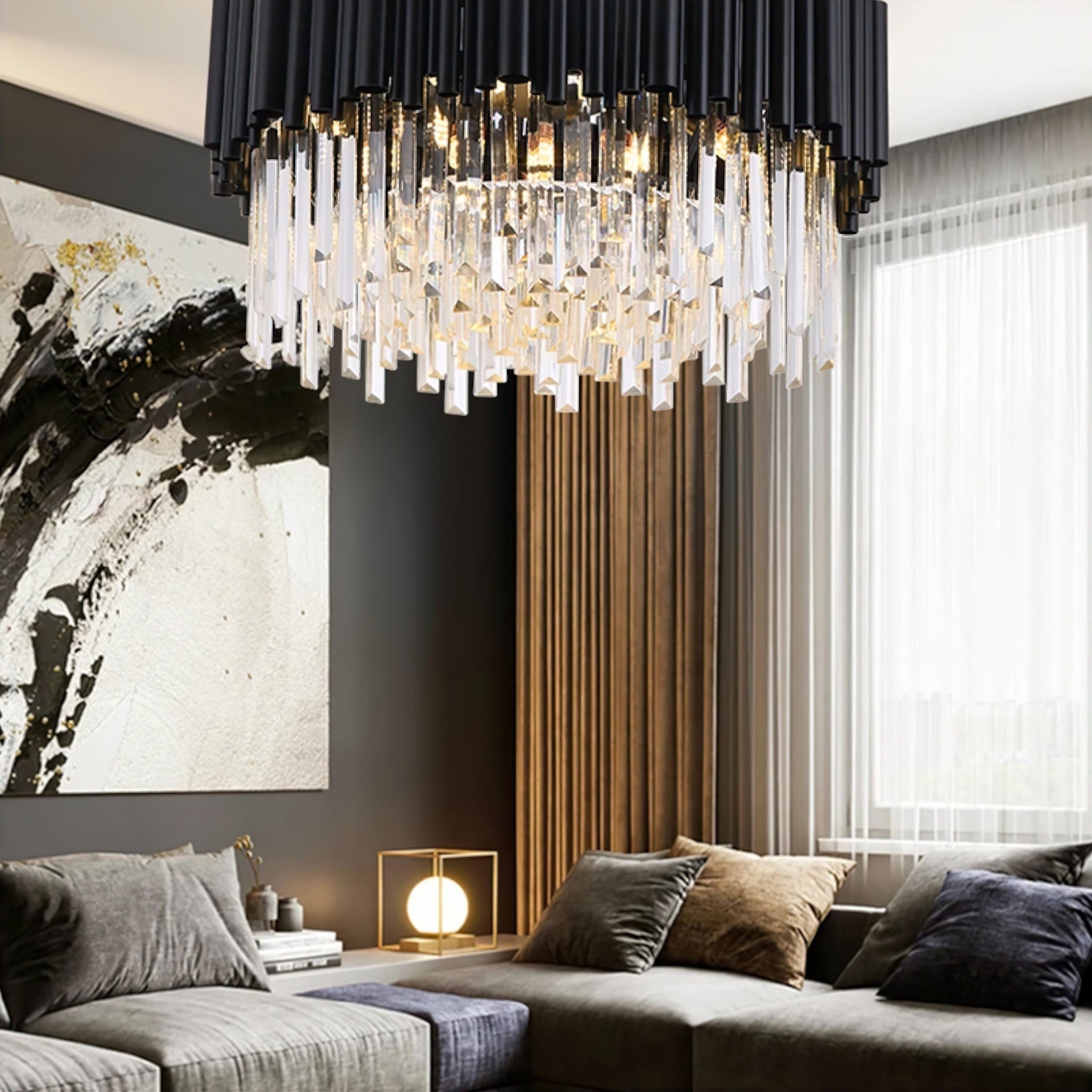 Midnight Glow Chandelier 