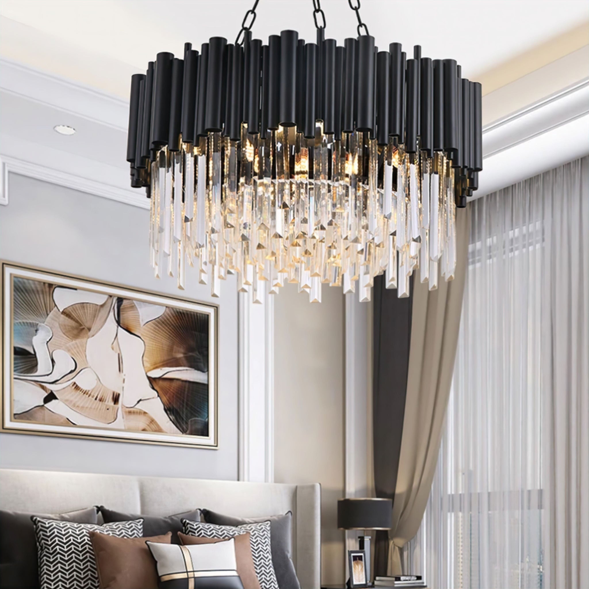 Midnight Glow Chandelier 