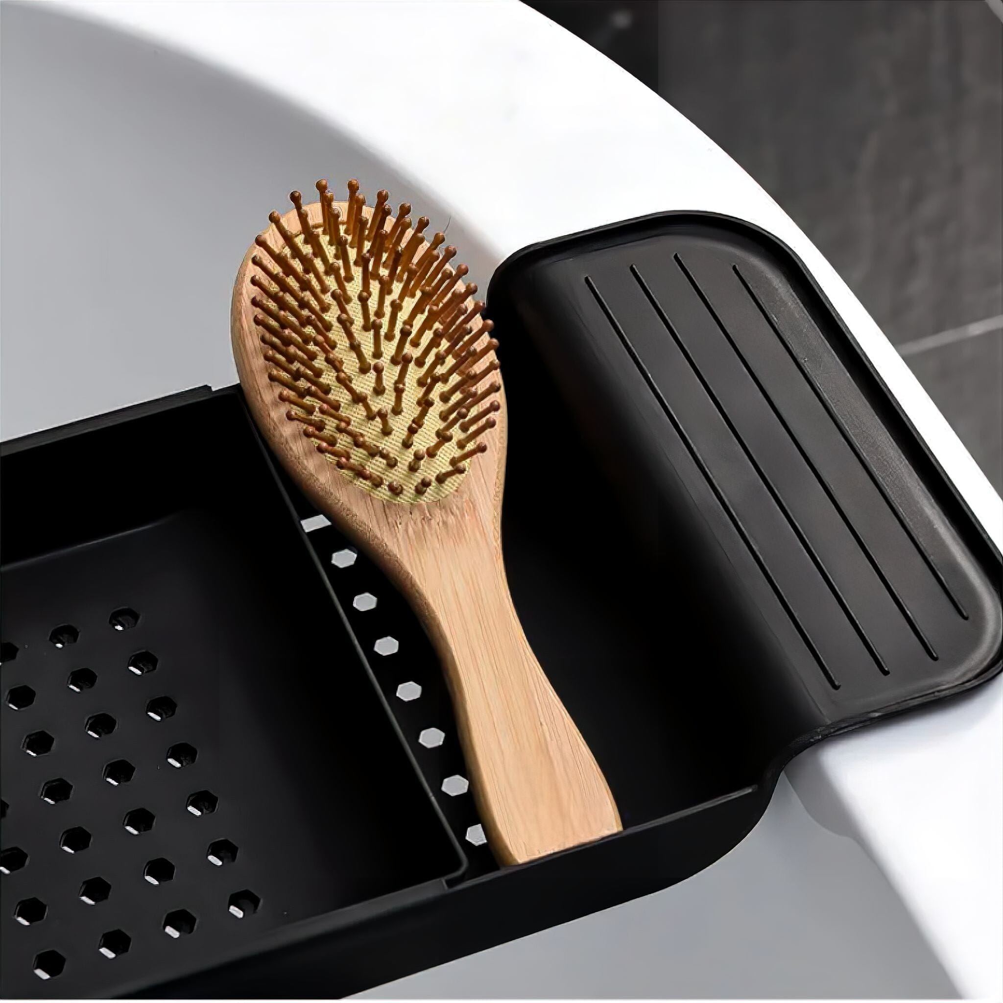 Monique Expandable Bathtub Caddy Bathroom Accessories 