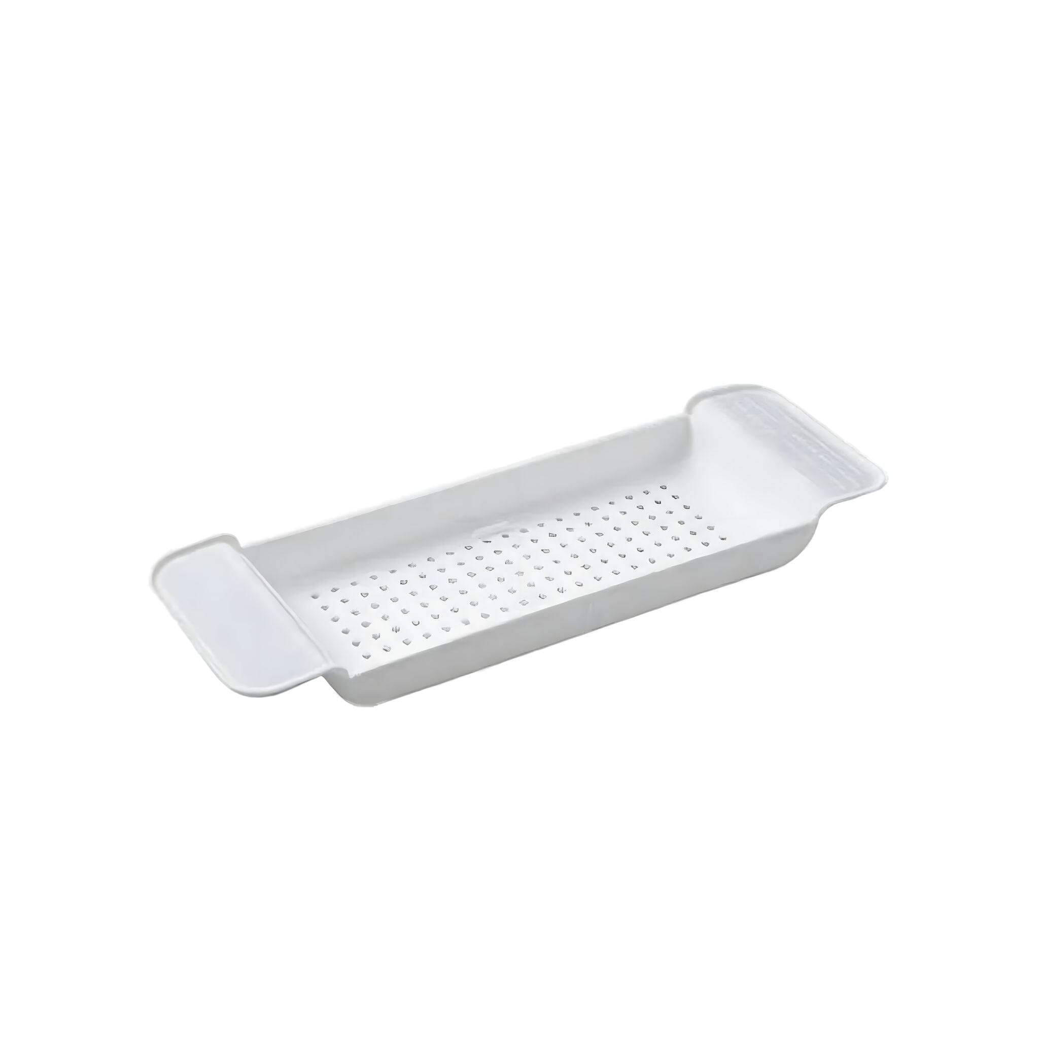 Monique Expandable Bathtub Caddy Bathroom Accessories White 