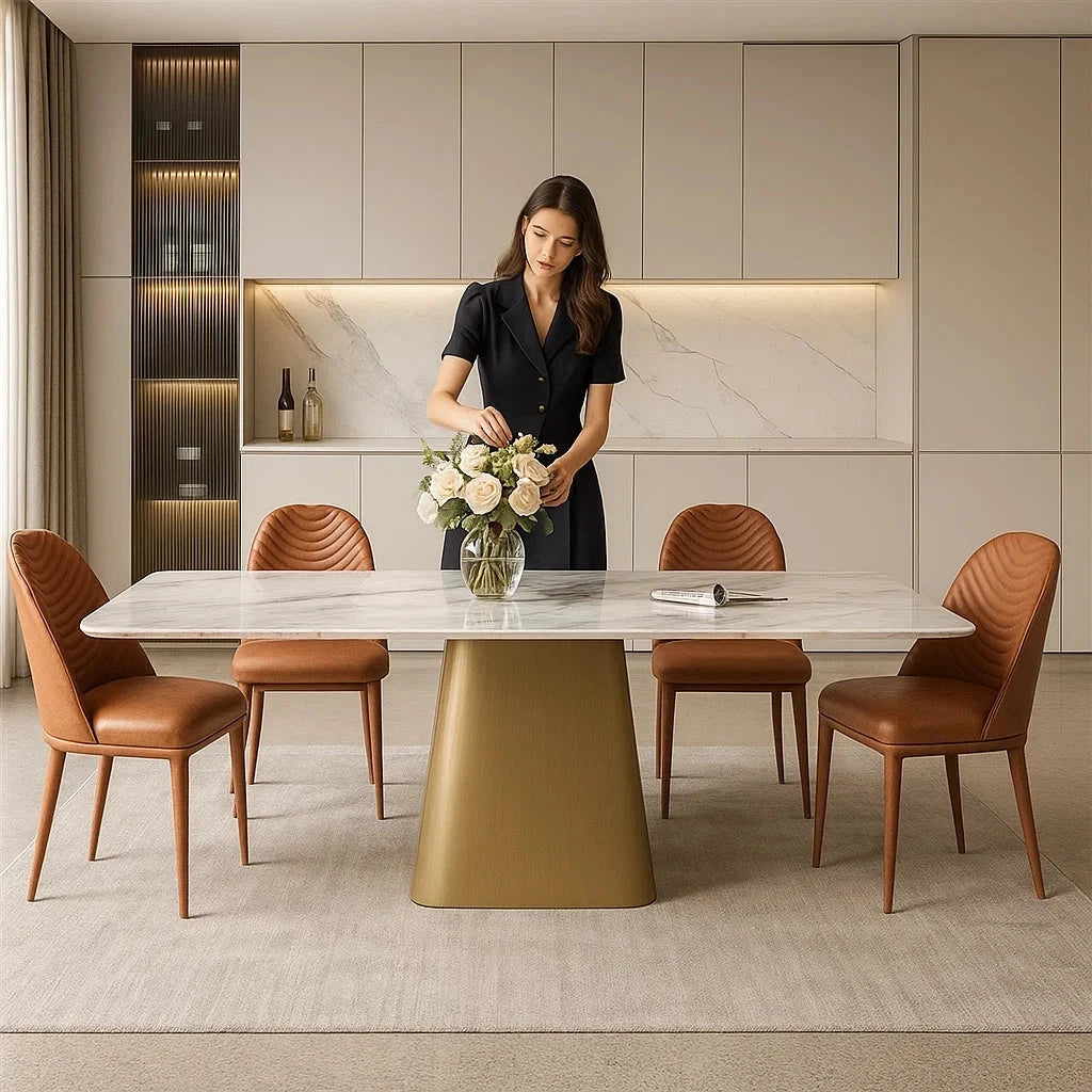 Morocco Marble Dining Table 