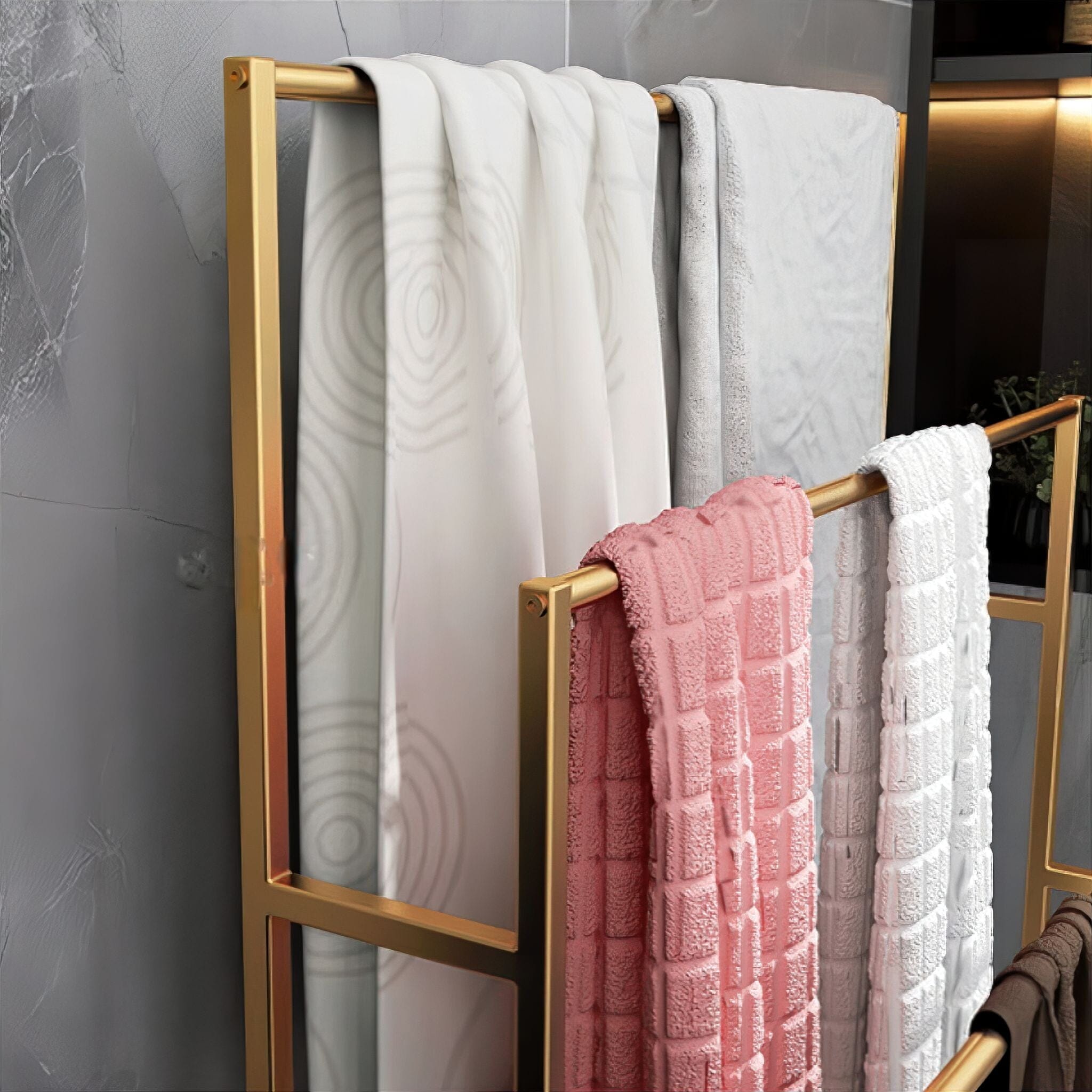 Nadine Bath Towel Rack Towel Rack 