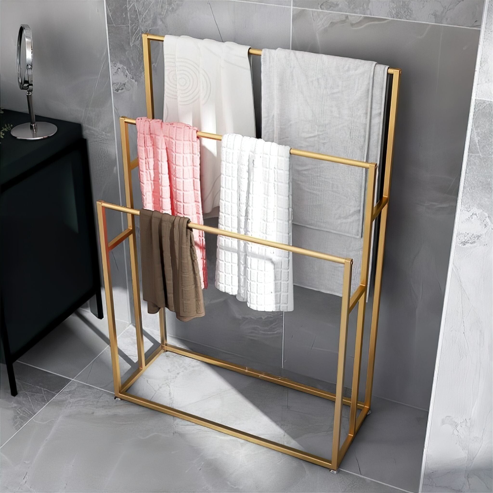 Nadine Bath Towel Rack Towel Rack 