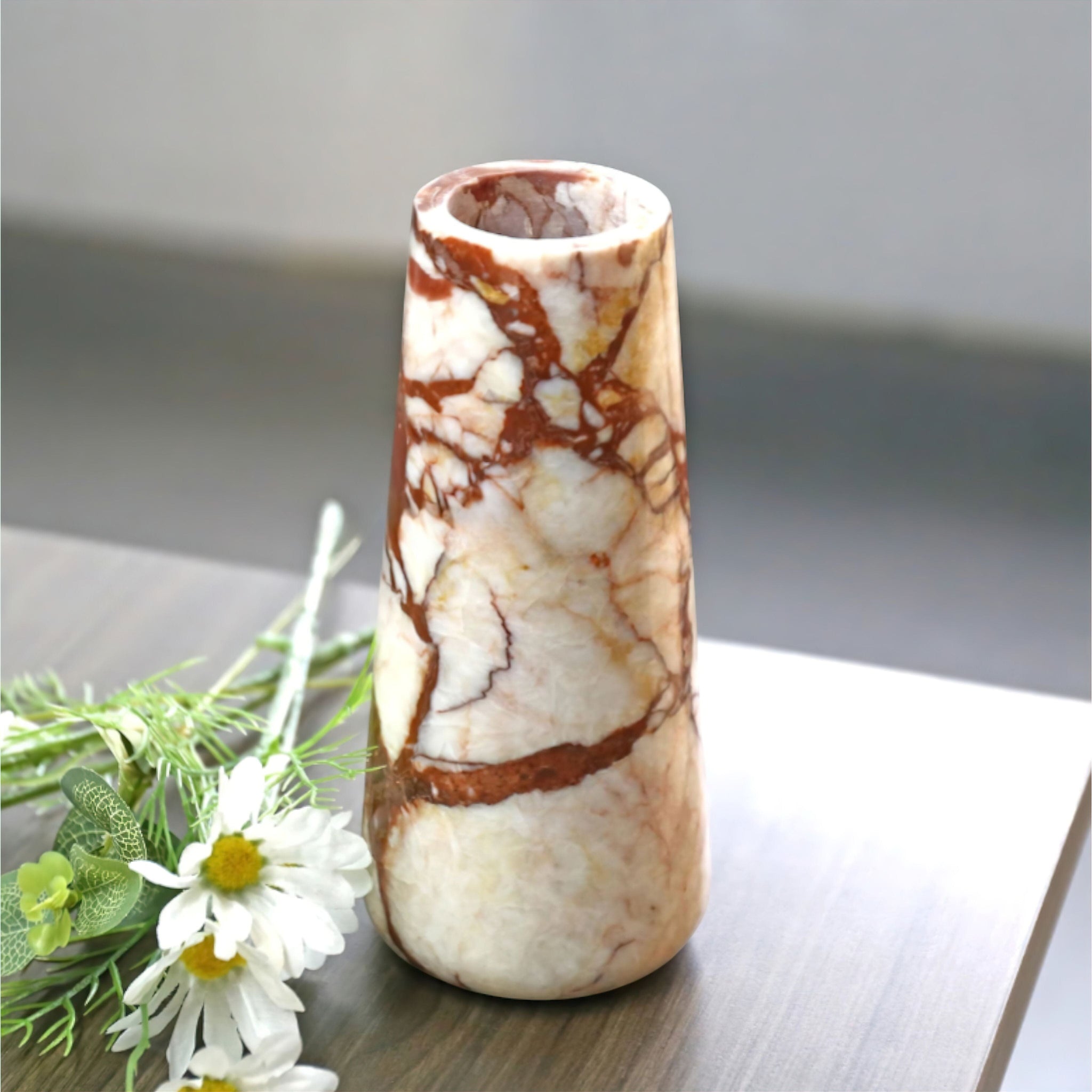 Nico Travertine Vase (JS) 