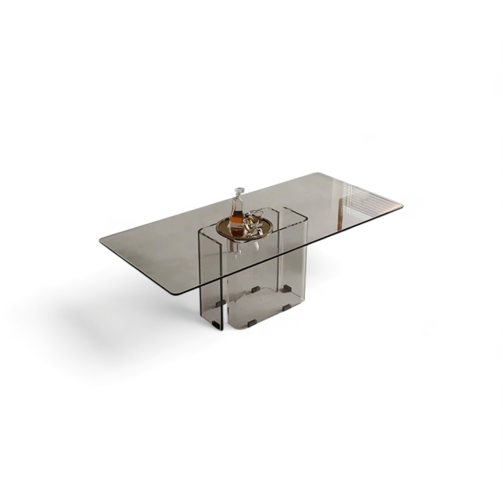 Nicoletta Dining Table (JS) variant added Transparent 120cm 