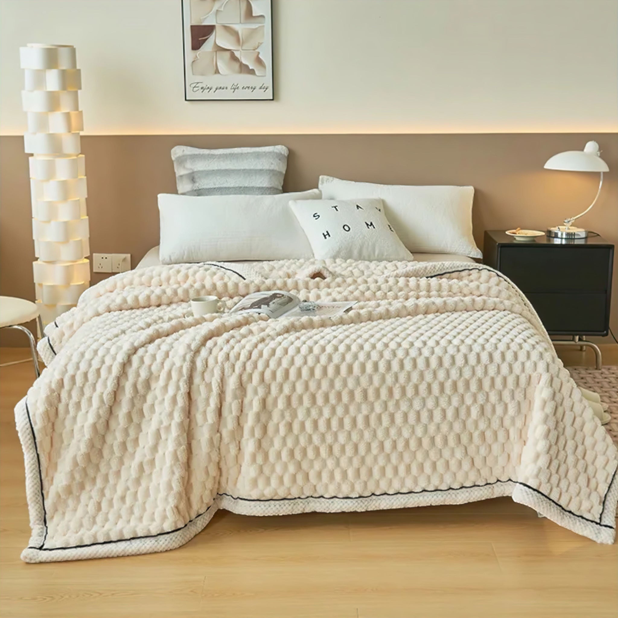 Nino Blanket Off White 120 x 200cm 