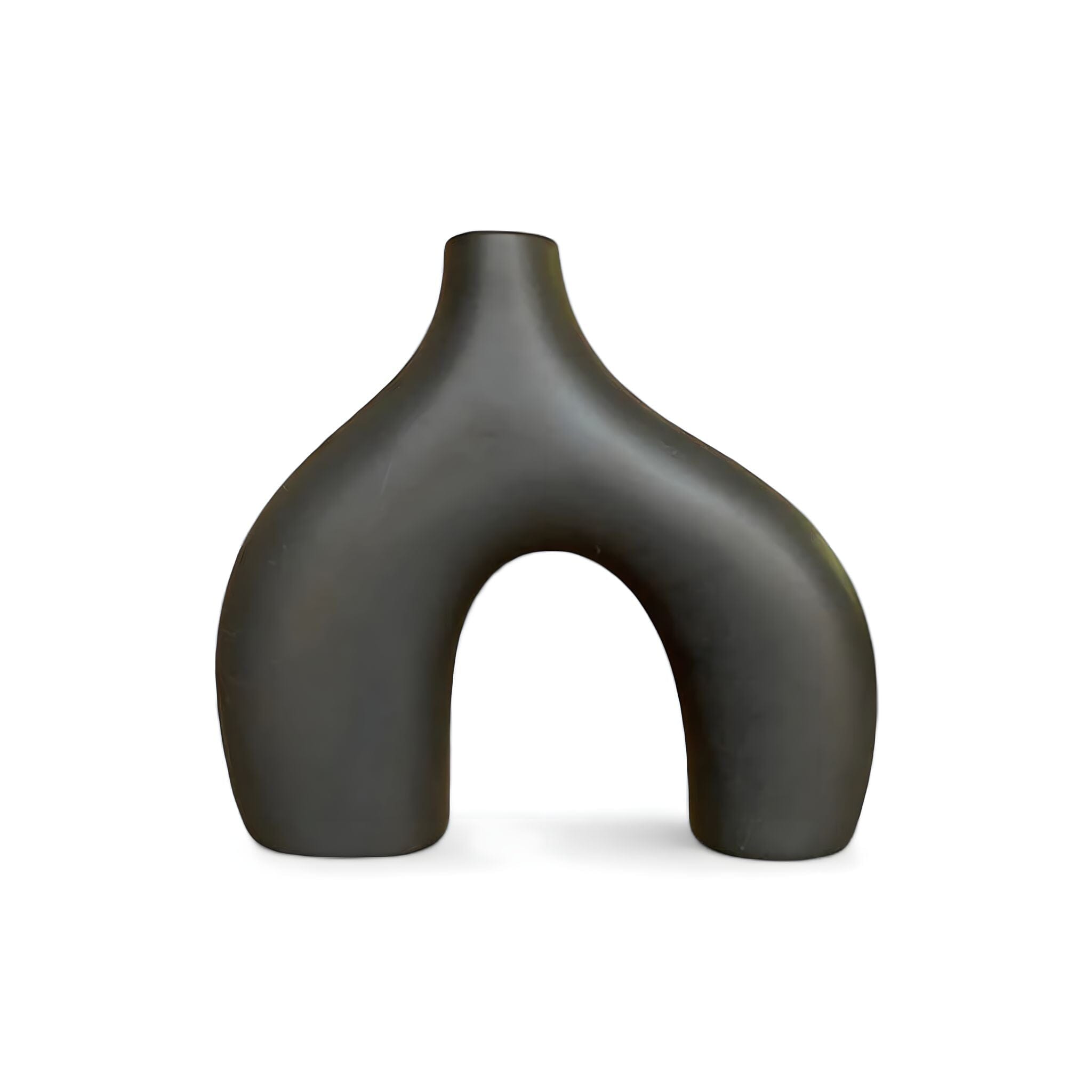 Norma Vase Collection Black L 
