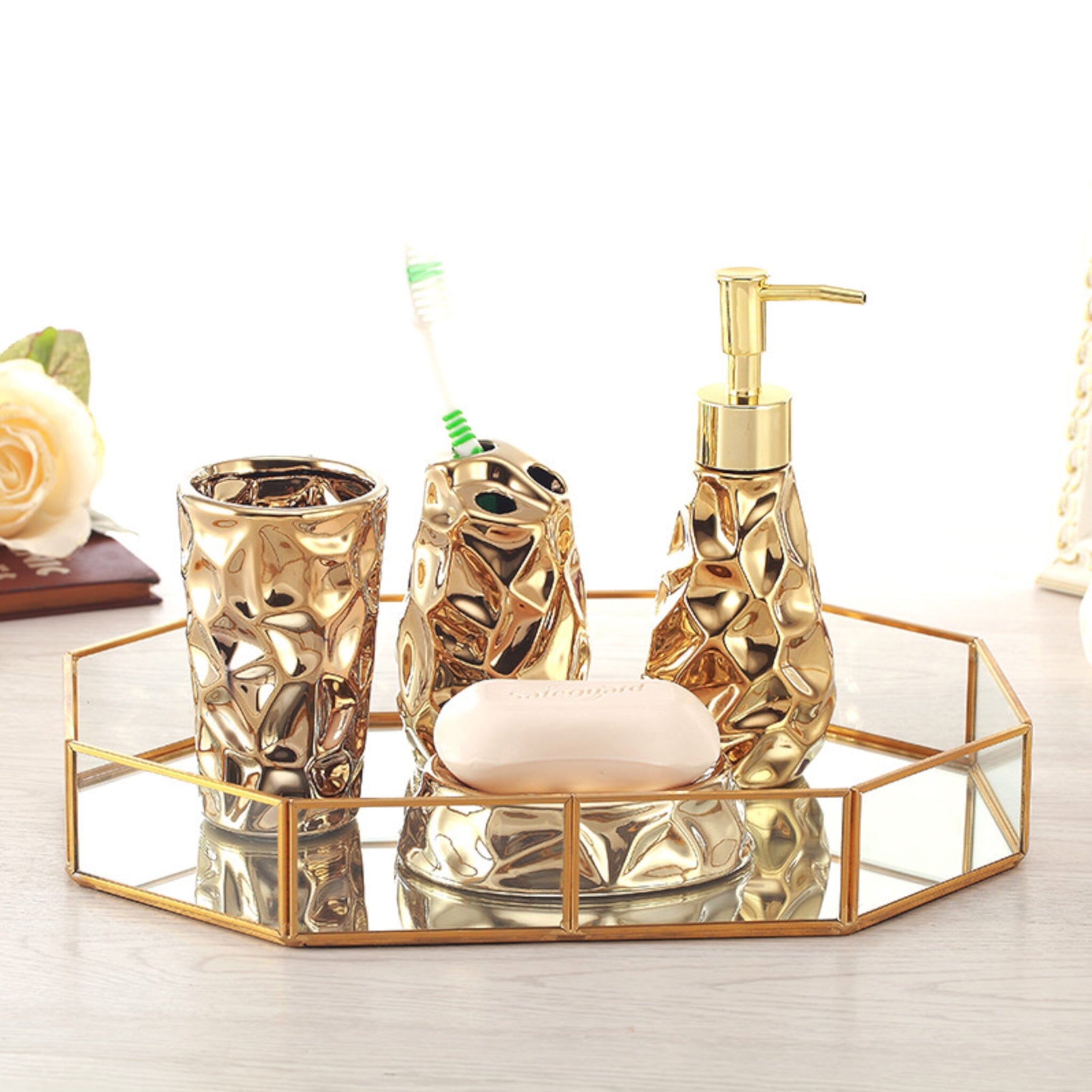 Opulent Oasis Collection Bathroom Accessories 
