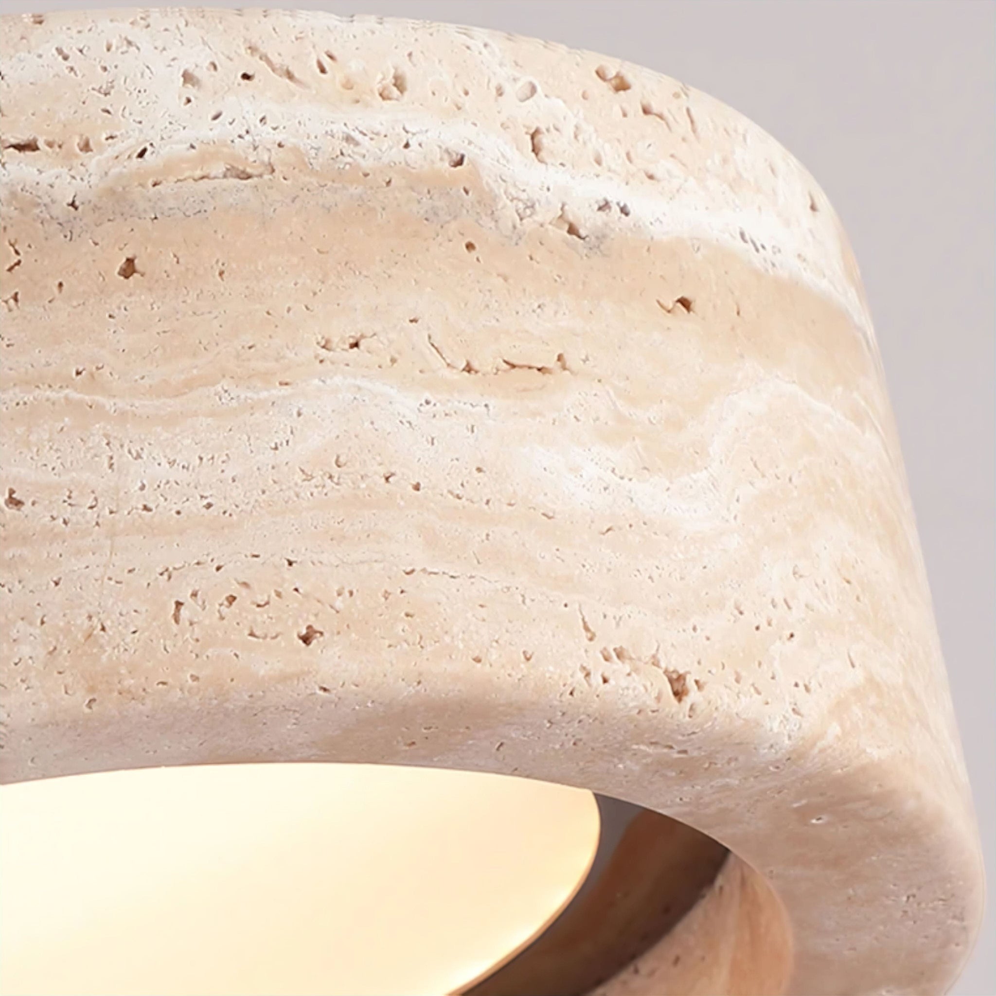 Paola Travertine Pendant Light (JS) 