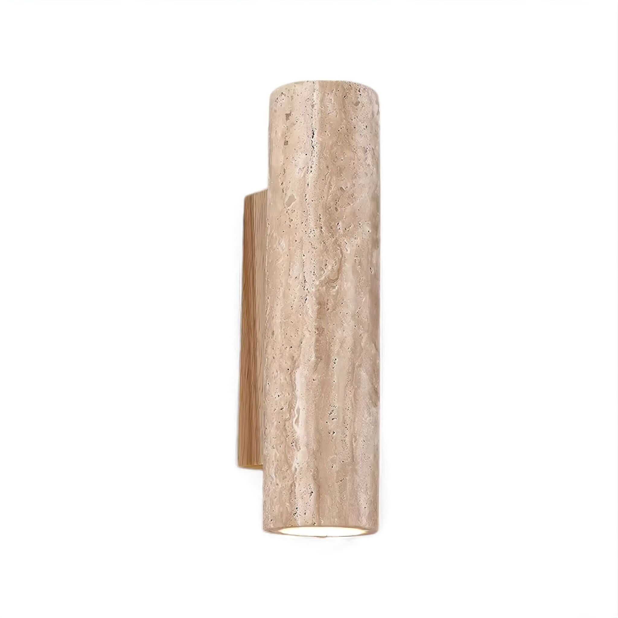 Pascale Travertine Wall Light Round 