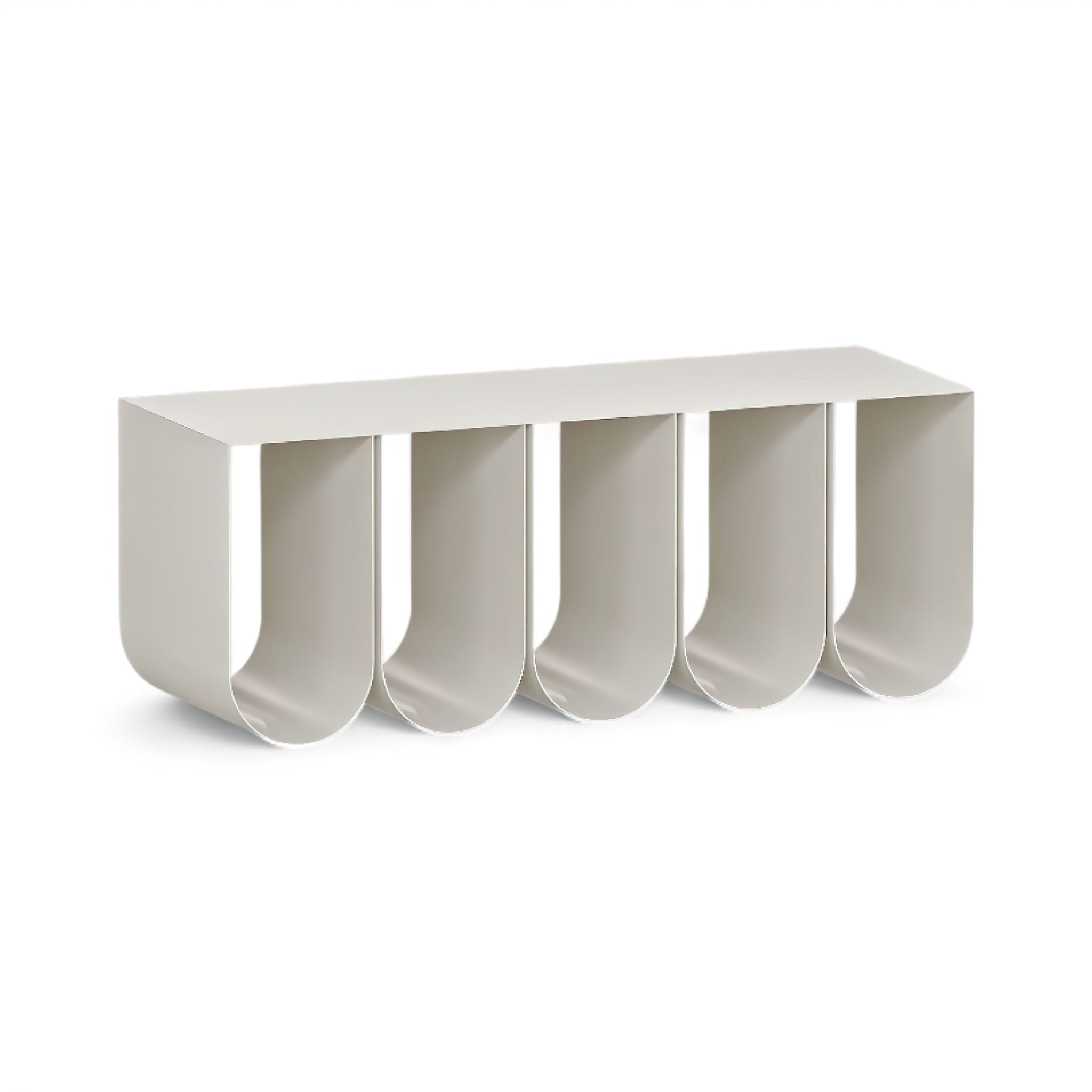 Pavia Low Console Table White 