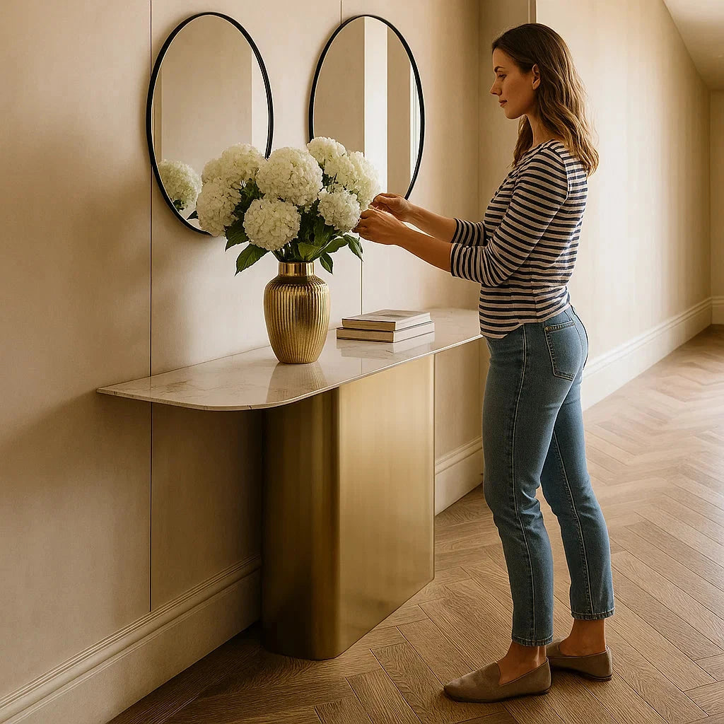 Penelope Slate Console Table 