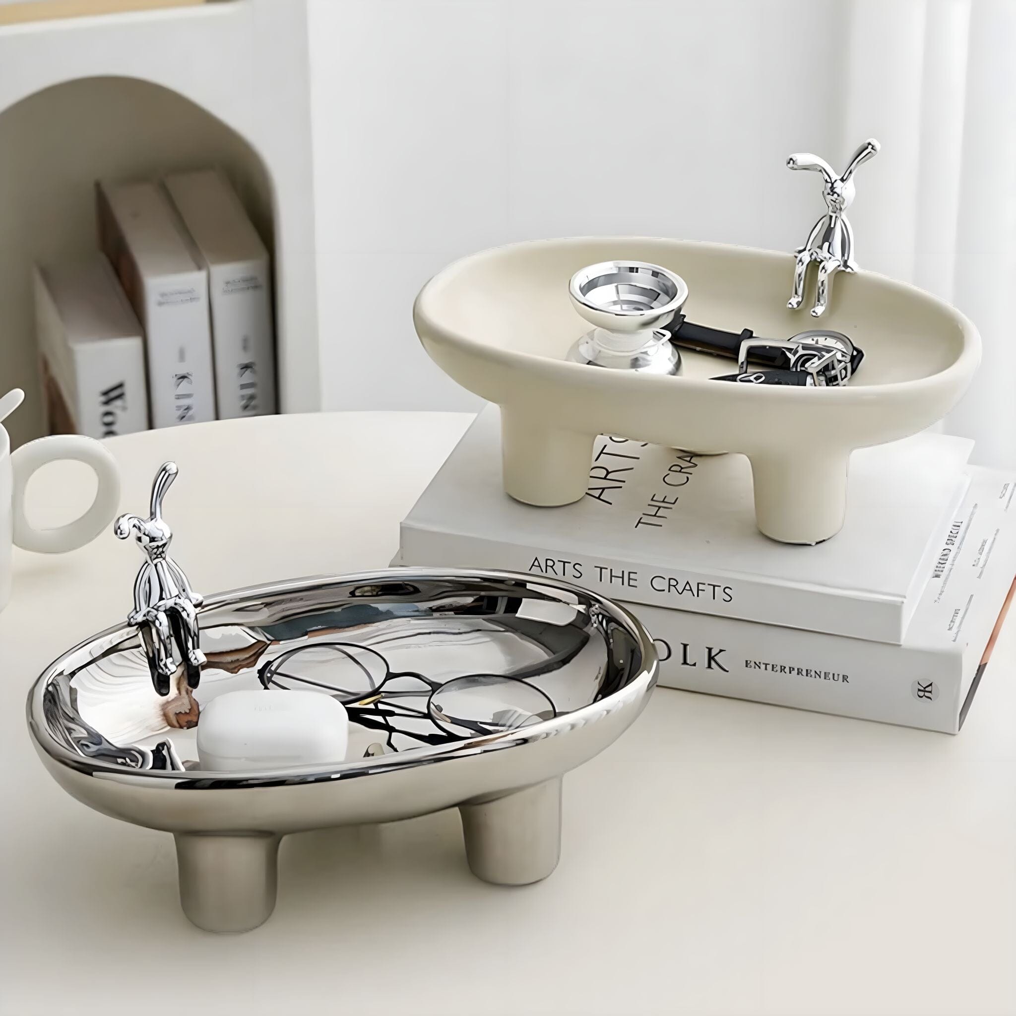 Pierre Decorative Bowl Decorative Trays 