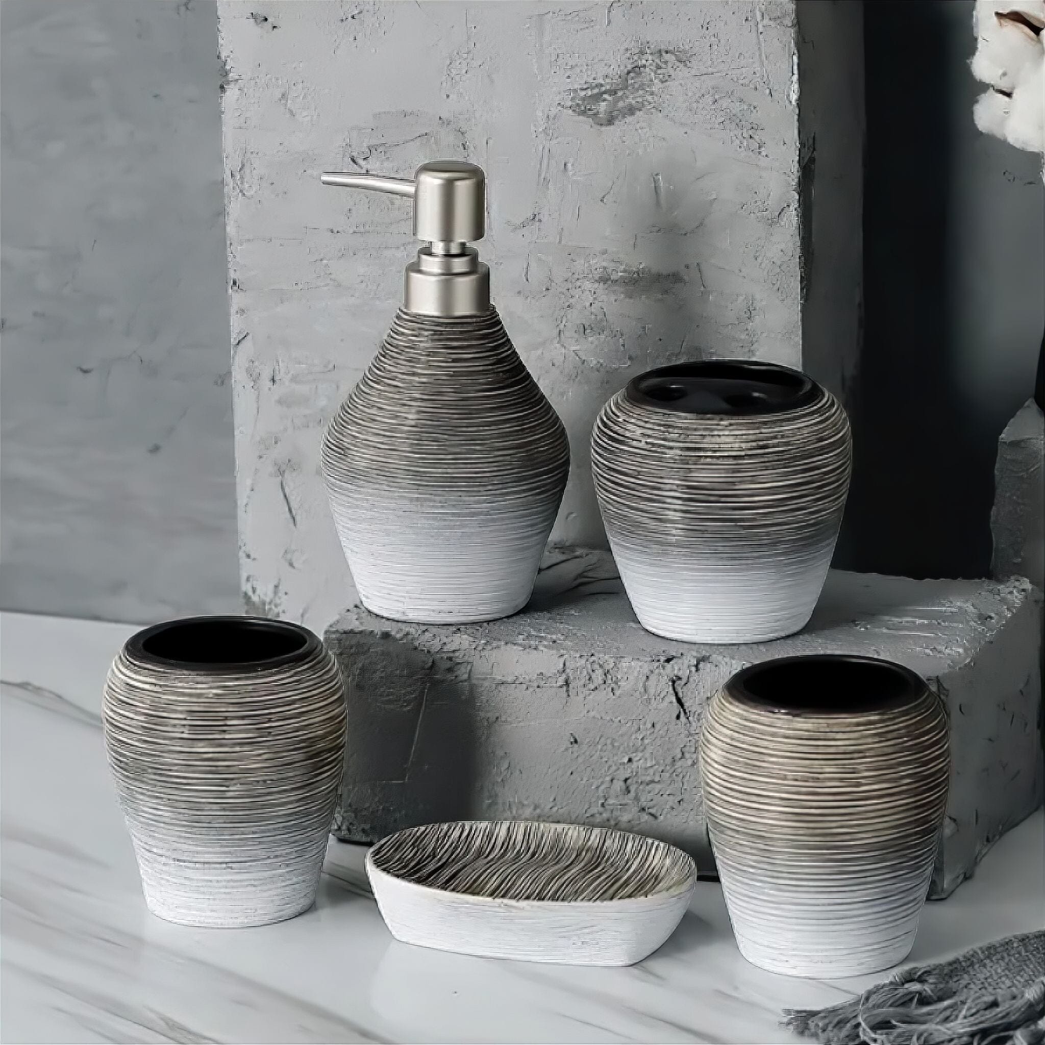 Pietro Bathroom Accessories Set 