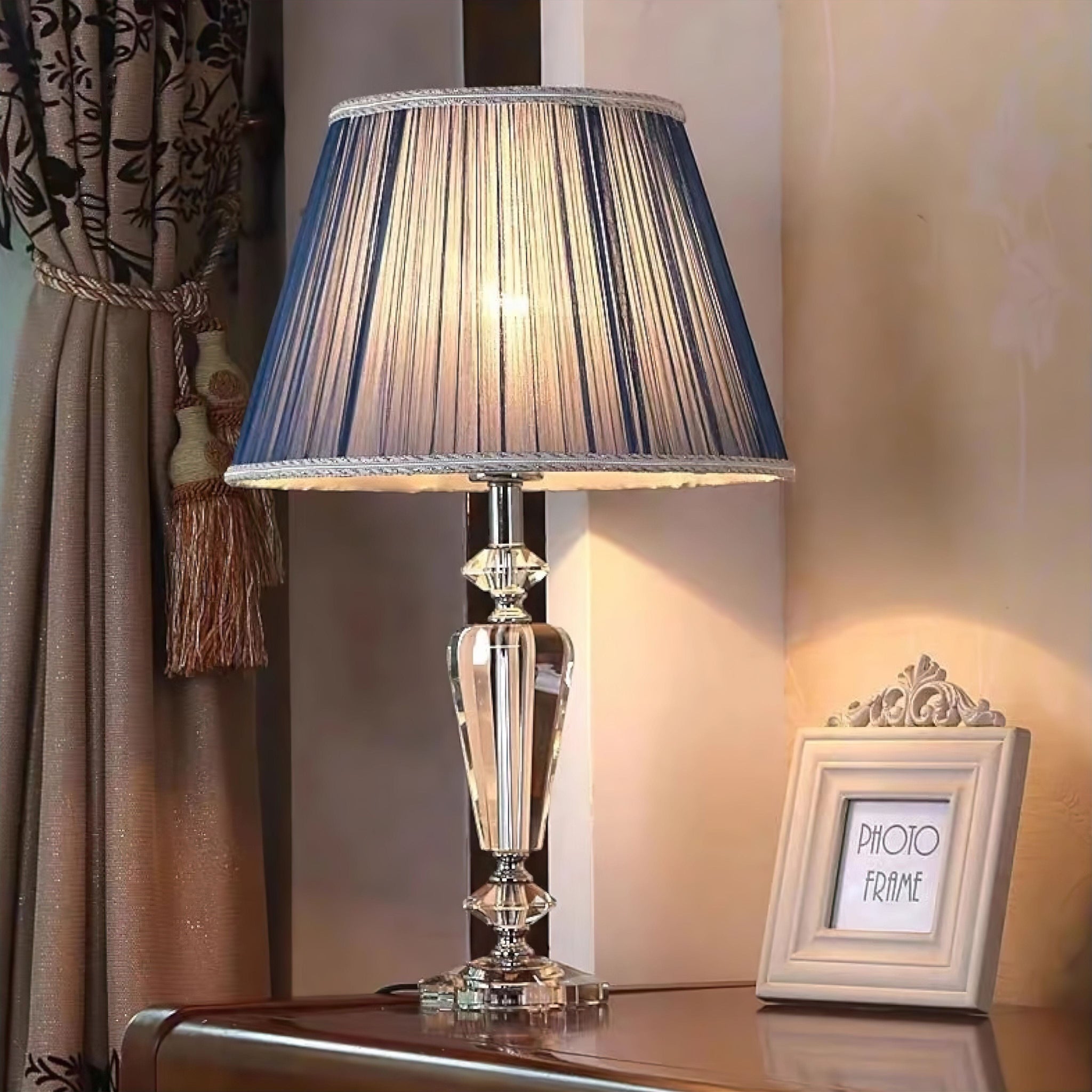 Prospero Lamp Navy 
