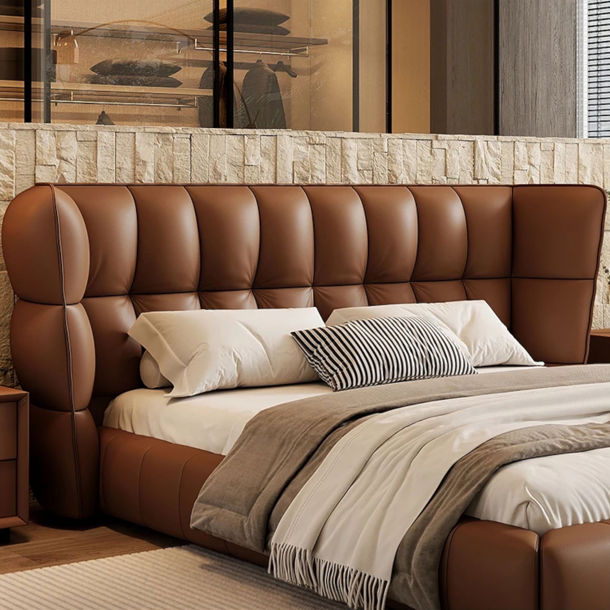 Aesthetic Bedroom Beds - Elevate Your Sleeping Sanctuary with Style