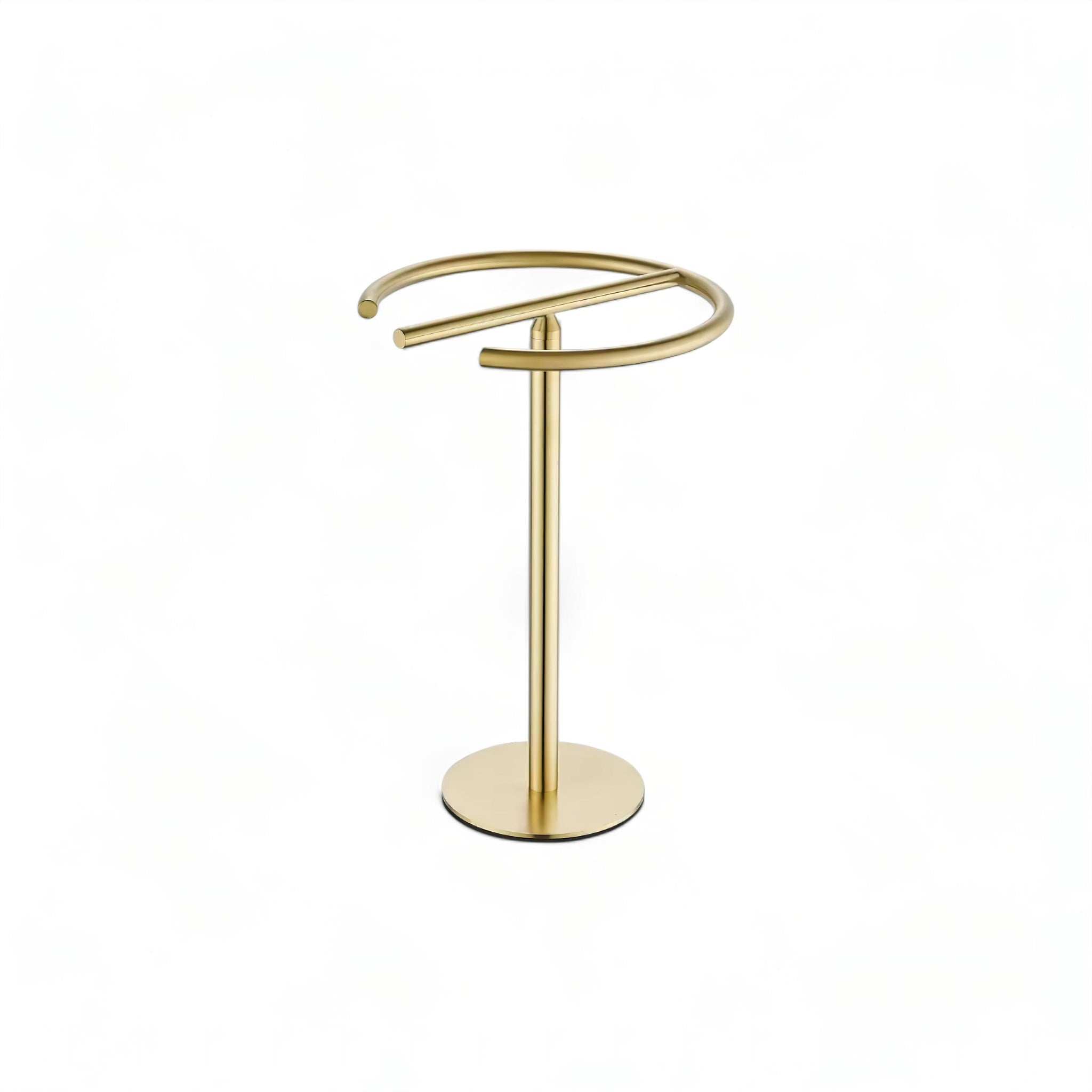 Rachele Towel Rack (JS) Brushed Gold 