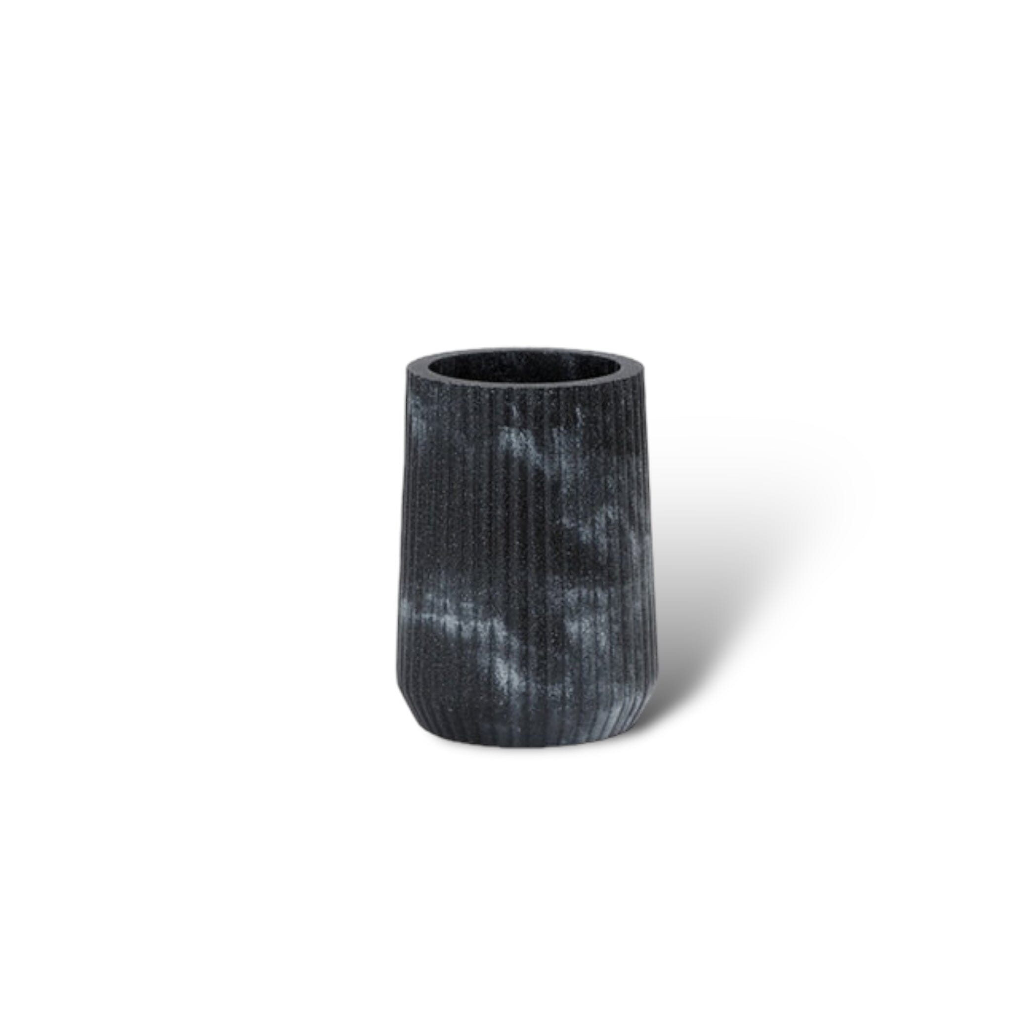 Raine Bathroom Accessories Bathroom Accessories Black Toothbrush Cup 