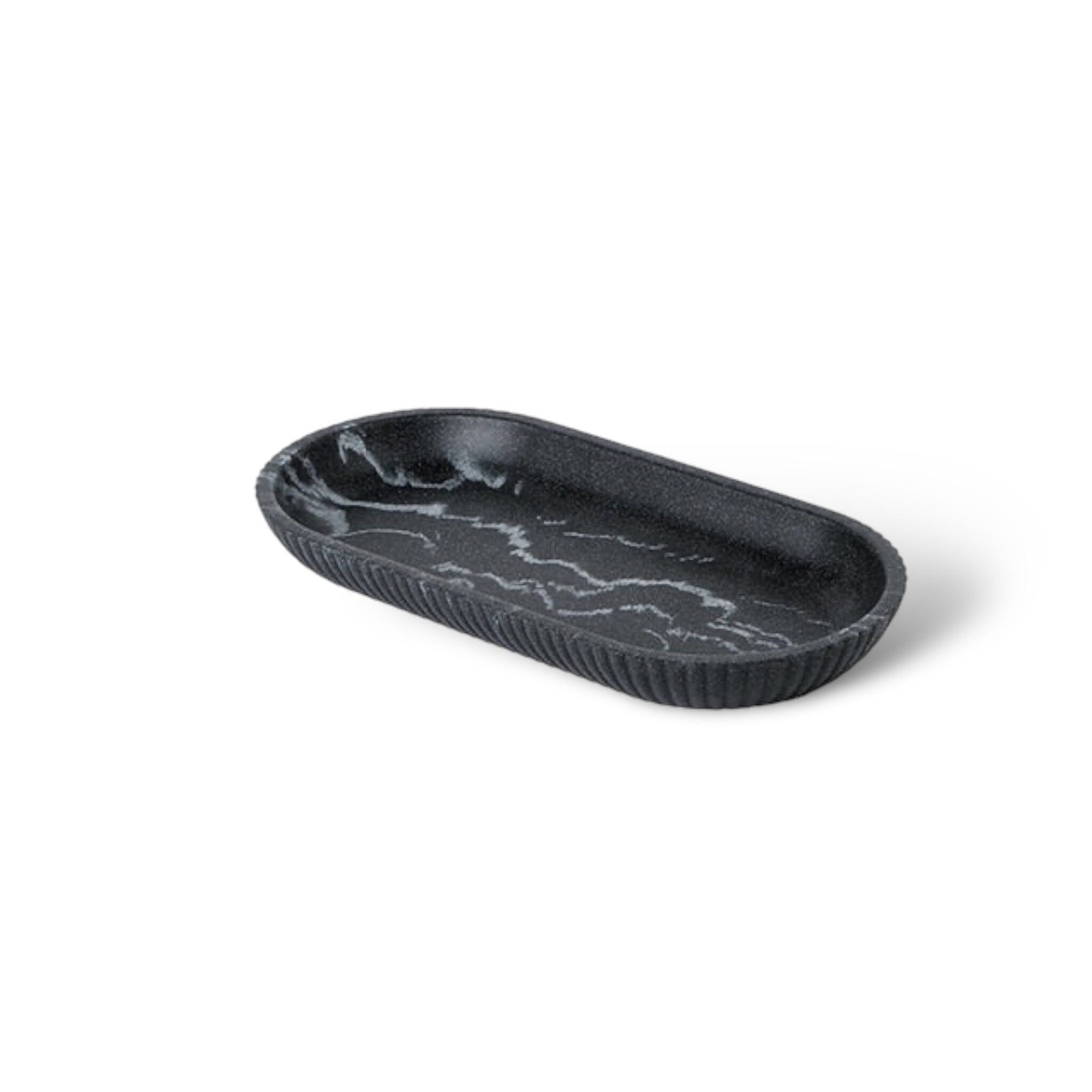 Raine Bathroom Accessories Bathroom Accessories Black Tray 
