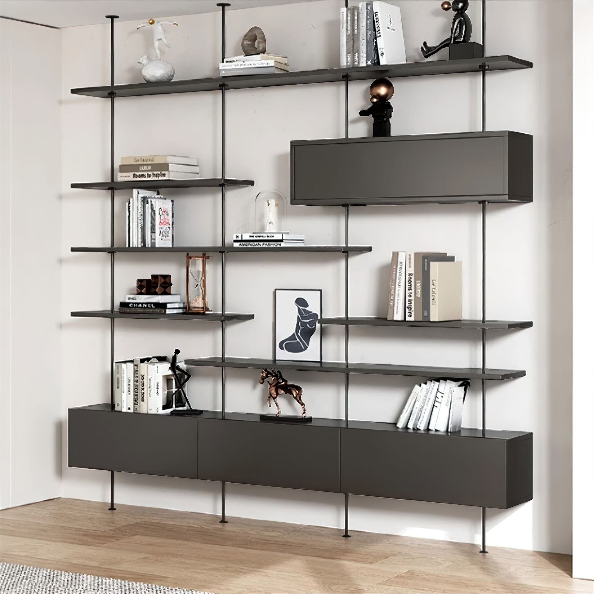 Book Rack Floating Ms Raoul Floating Bookshelf | Victoria Queen