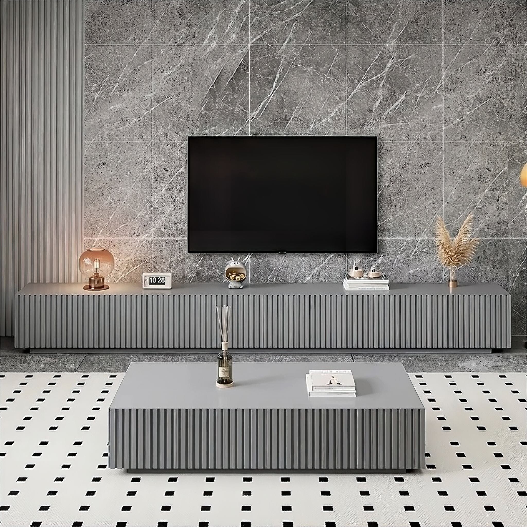 Raymond TV Cabinet 180cm Grey 