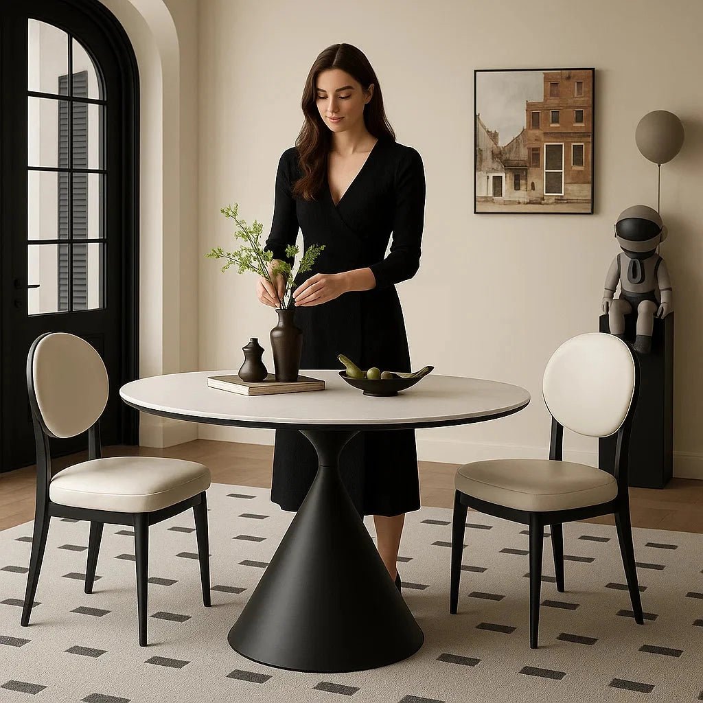 Retro Slate Dining Table 