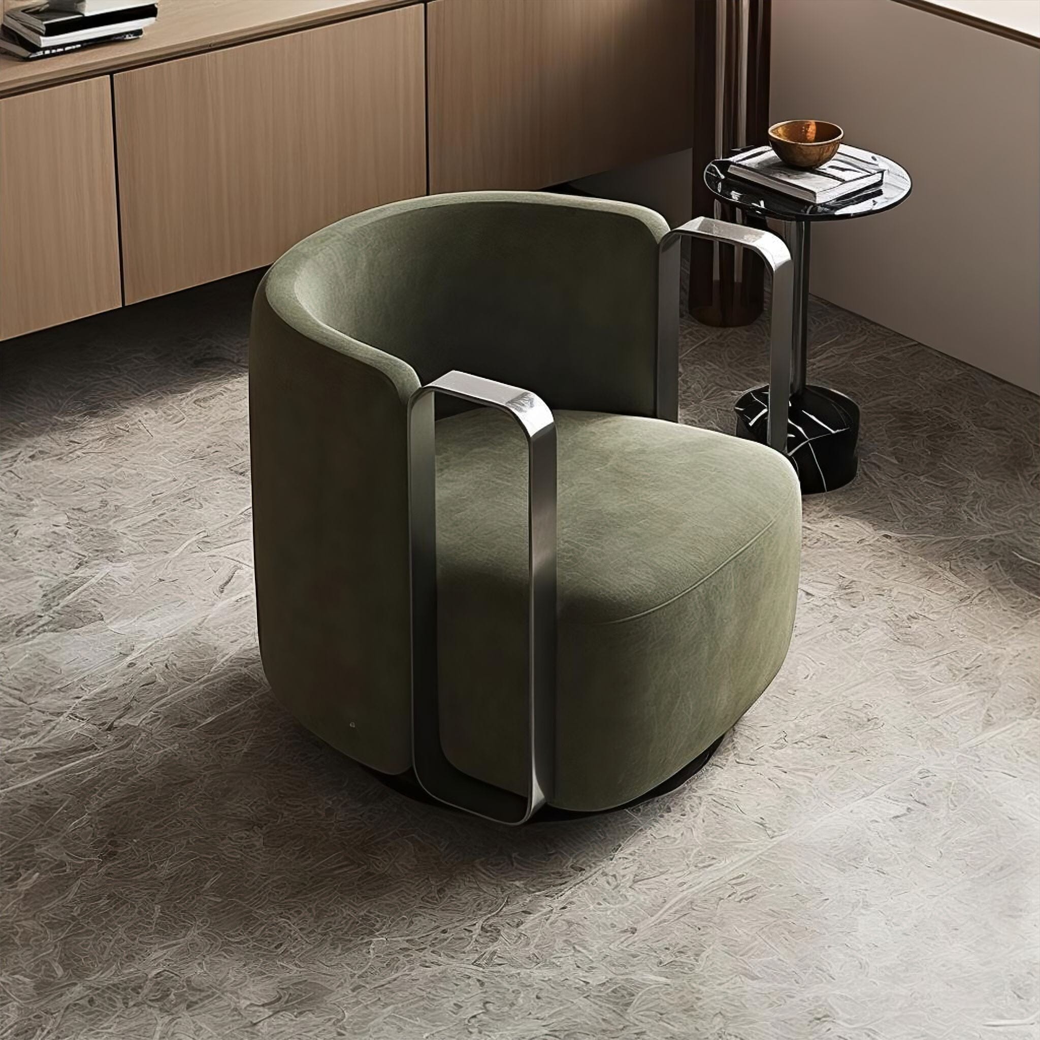 Riste Occasional Swivel Chair Sofa 