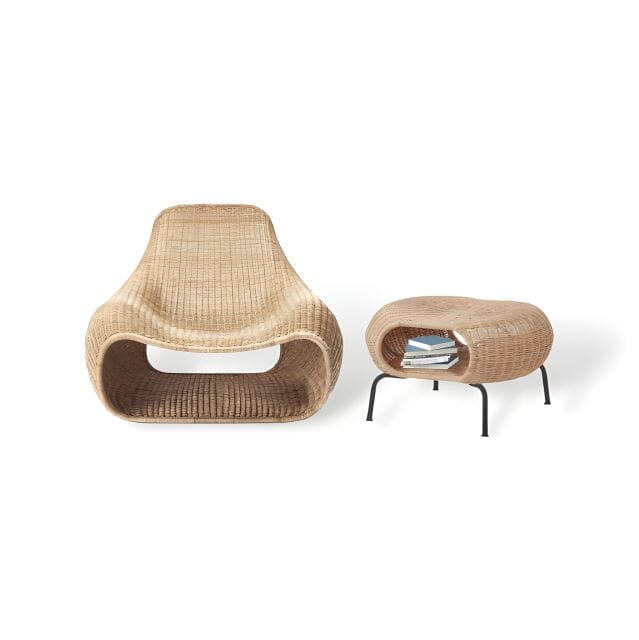Riveria Retreat Set Outdoor Furniture 1 x Chair + Coffee Table 