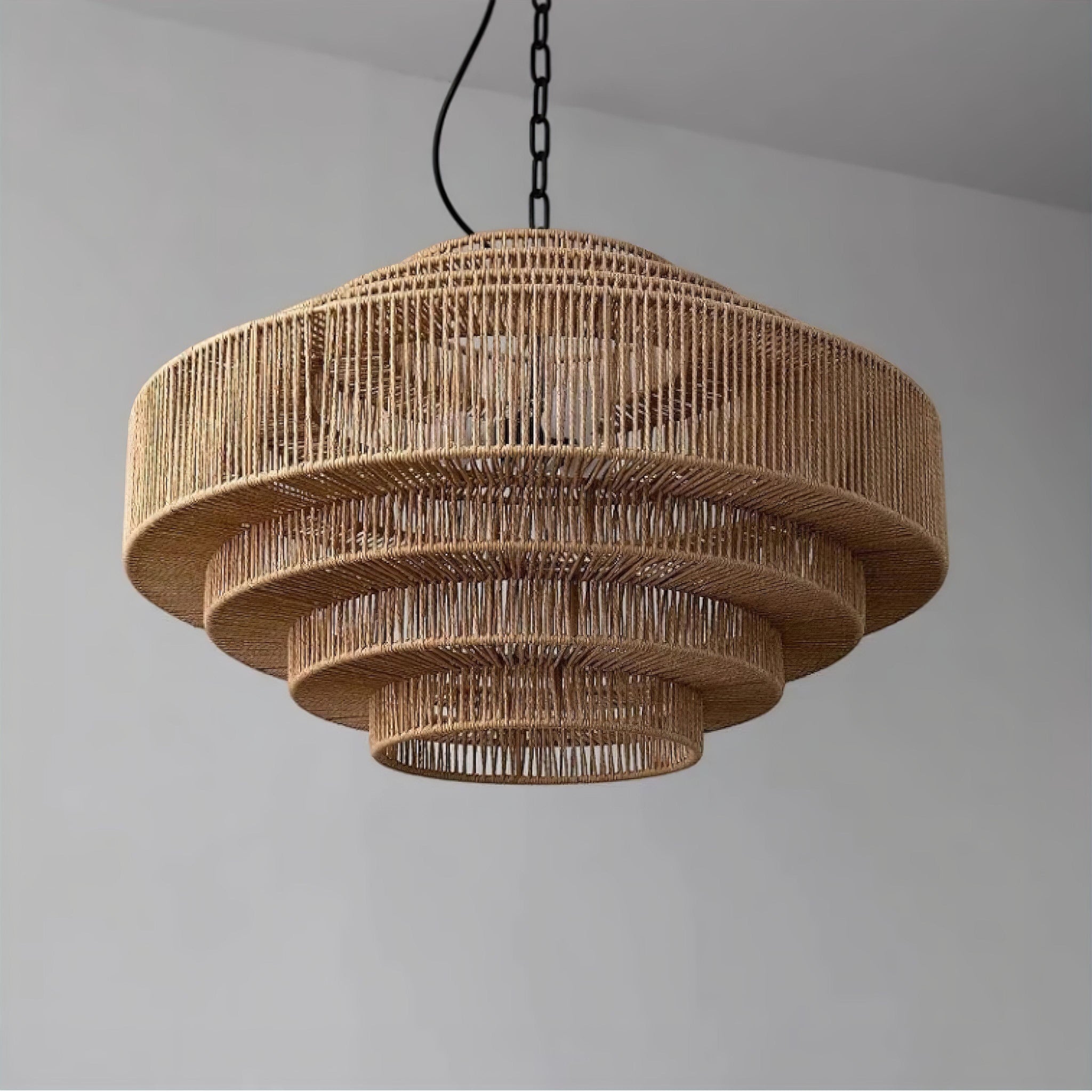 Romain Wooden Chandelier (JS) 