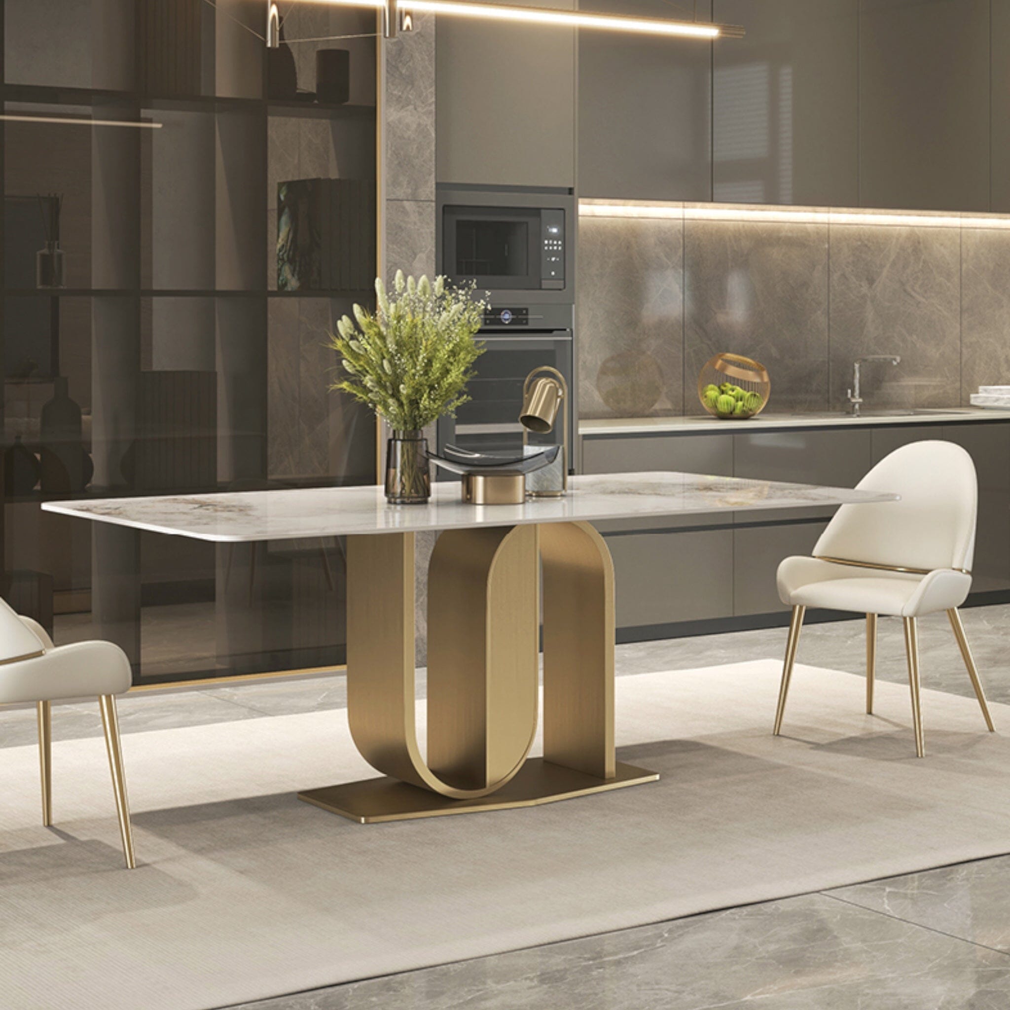 Rosalie Slate Dining Table