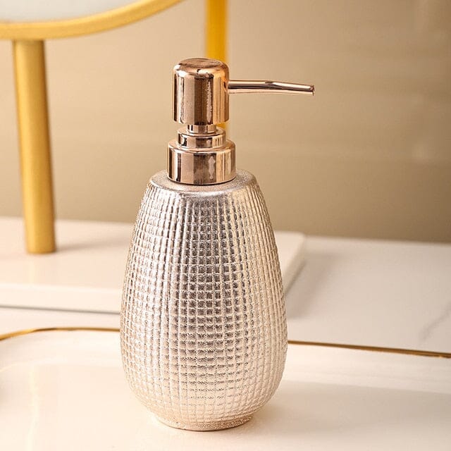 Rose Gold Bathroom Collection Bathroom Accessories Soap Dispenser 