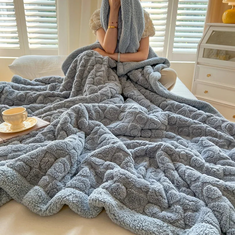 Rossana Blanket Blue 100 x 150cm 
