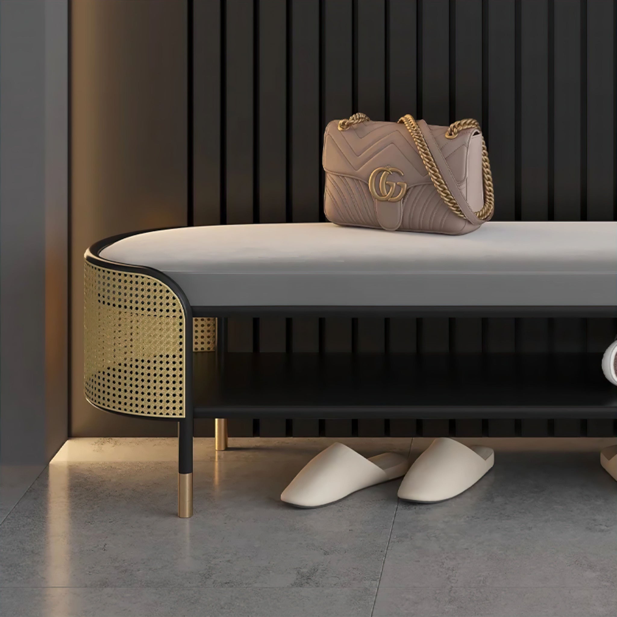 Rossella Shoe Stool 