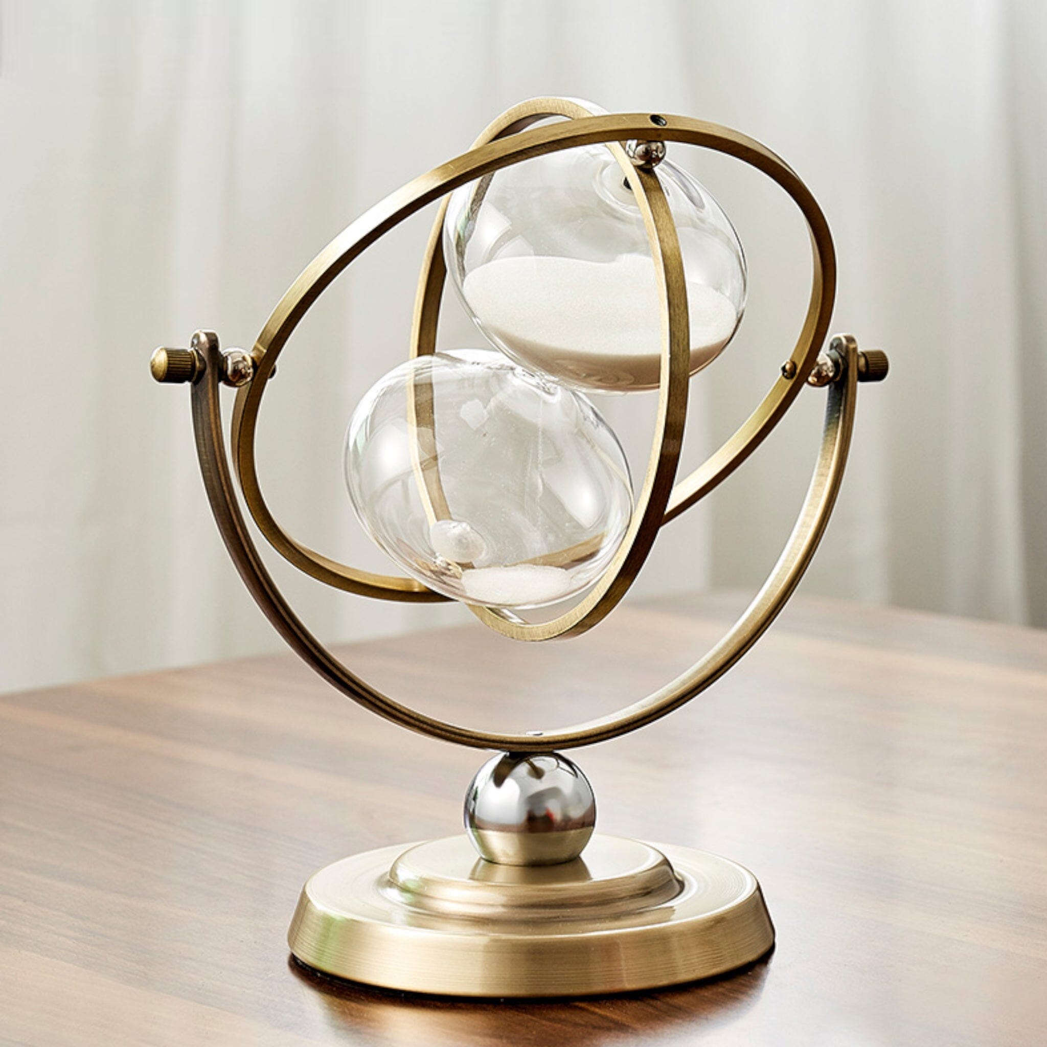 Rotating Hour Glass Decor 