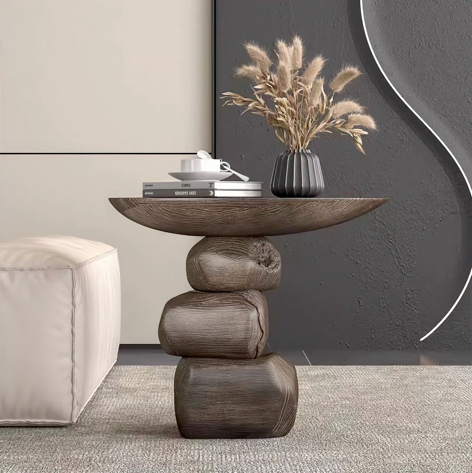 Sabrina Side Table Walnut 