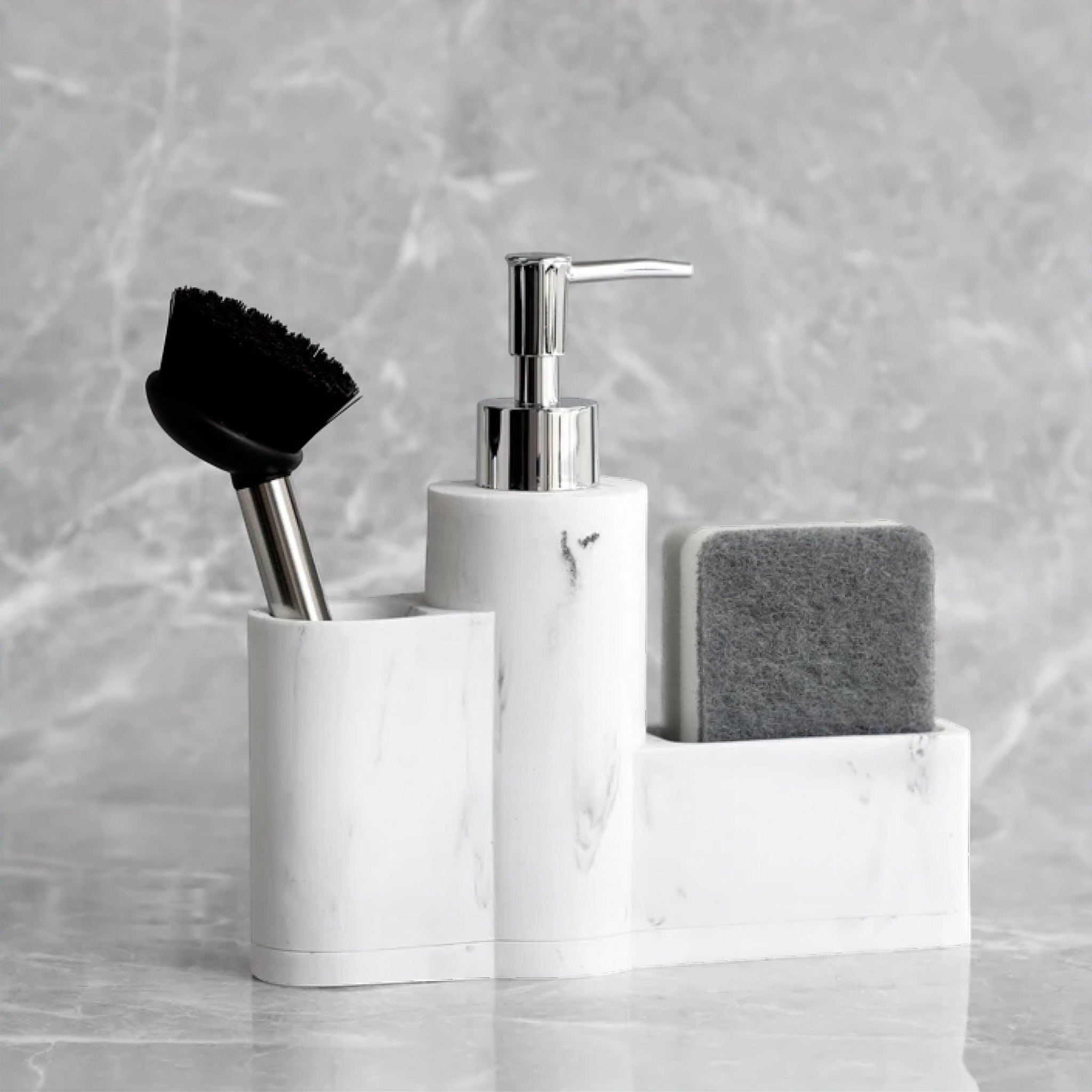 Saksia Soap Dispenser White 