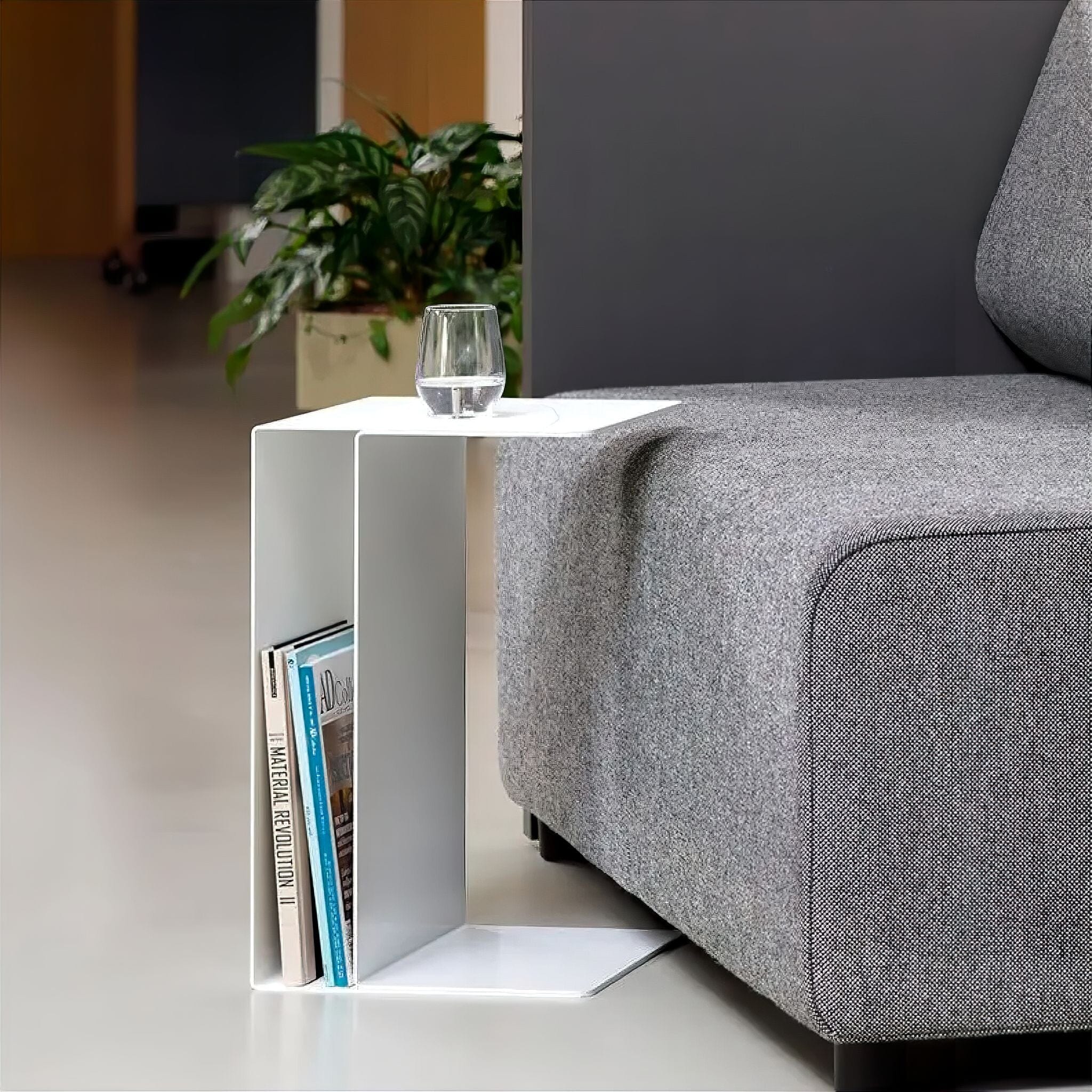 Samira Side Table Side Table White 