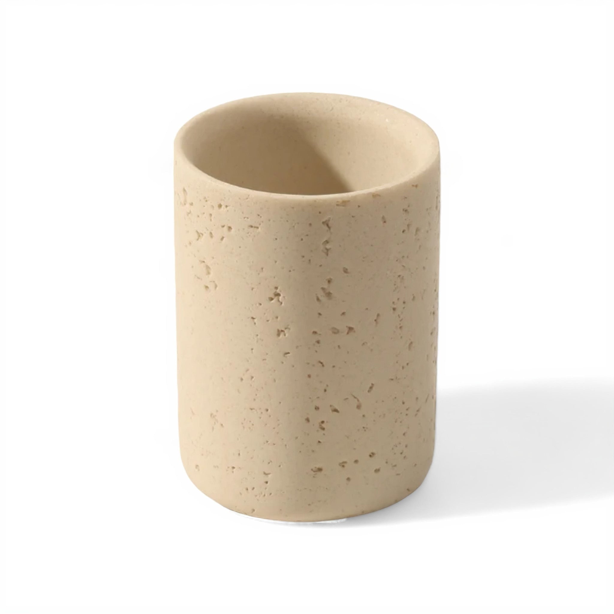 Sandstone Luxe Bathroom Collection Cup 